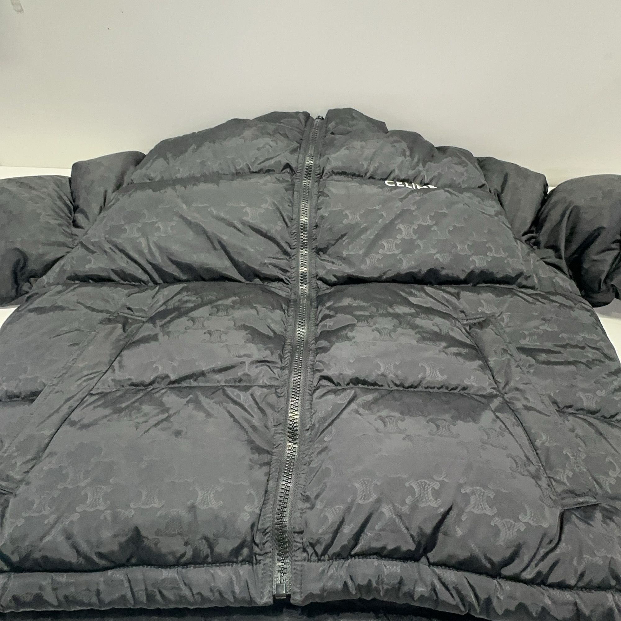 Celine CELINE Triomphe Monogram Puffer Jacket Size M Size US M / EU 48-50 / 2 - 8 Thumbnail