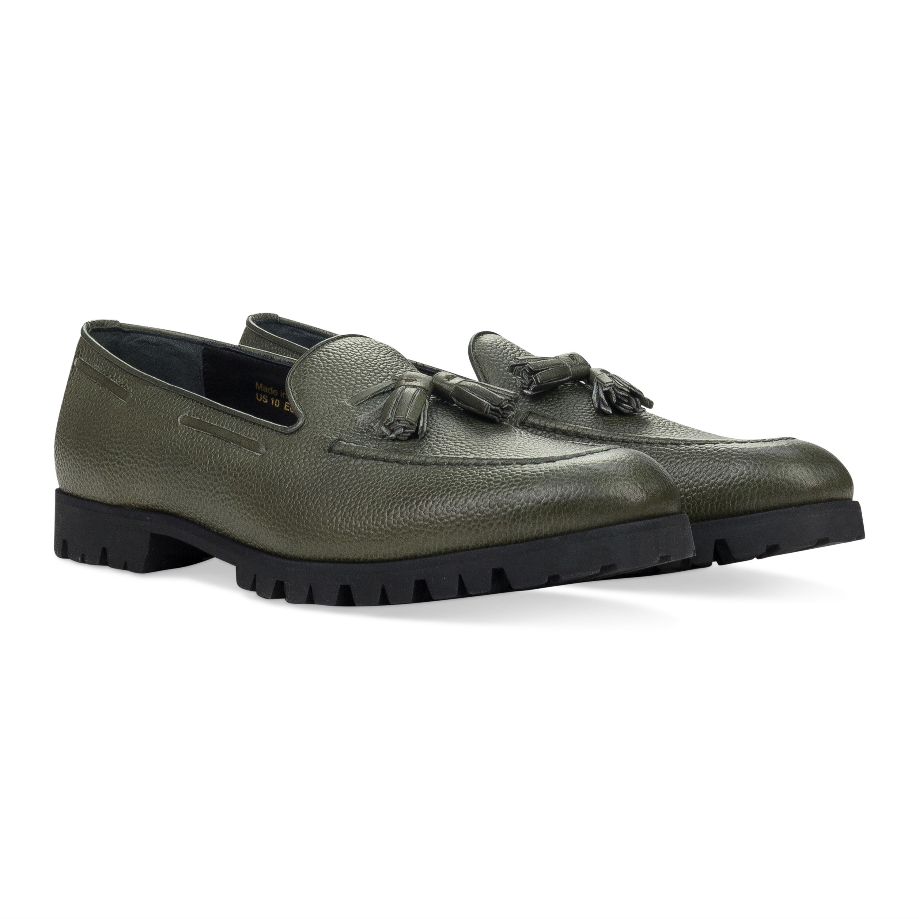 Aime Leon Dore Aime Leon Dore GREEN CHICCO RISO LOAFERS SIZE 9 Size US 9 / EU 42 - 5 Thumbnail