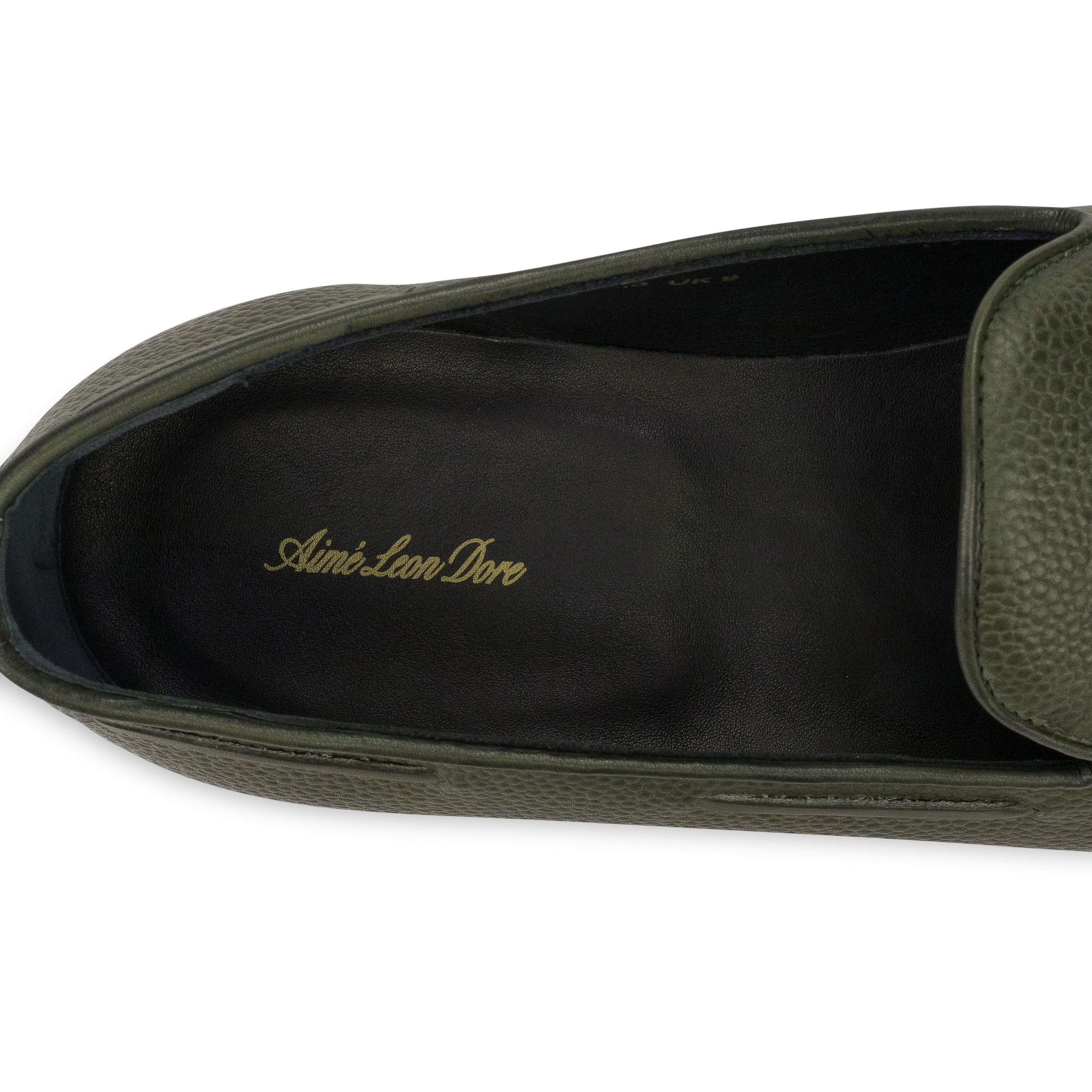 Aime Leon Dore Aime Leon Dore GREEN CHICCO RISO LOAFERS SIZE 9 Size US 9 / EU 42 - 9 Thumbnail