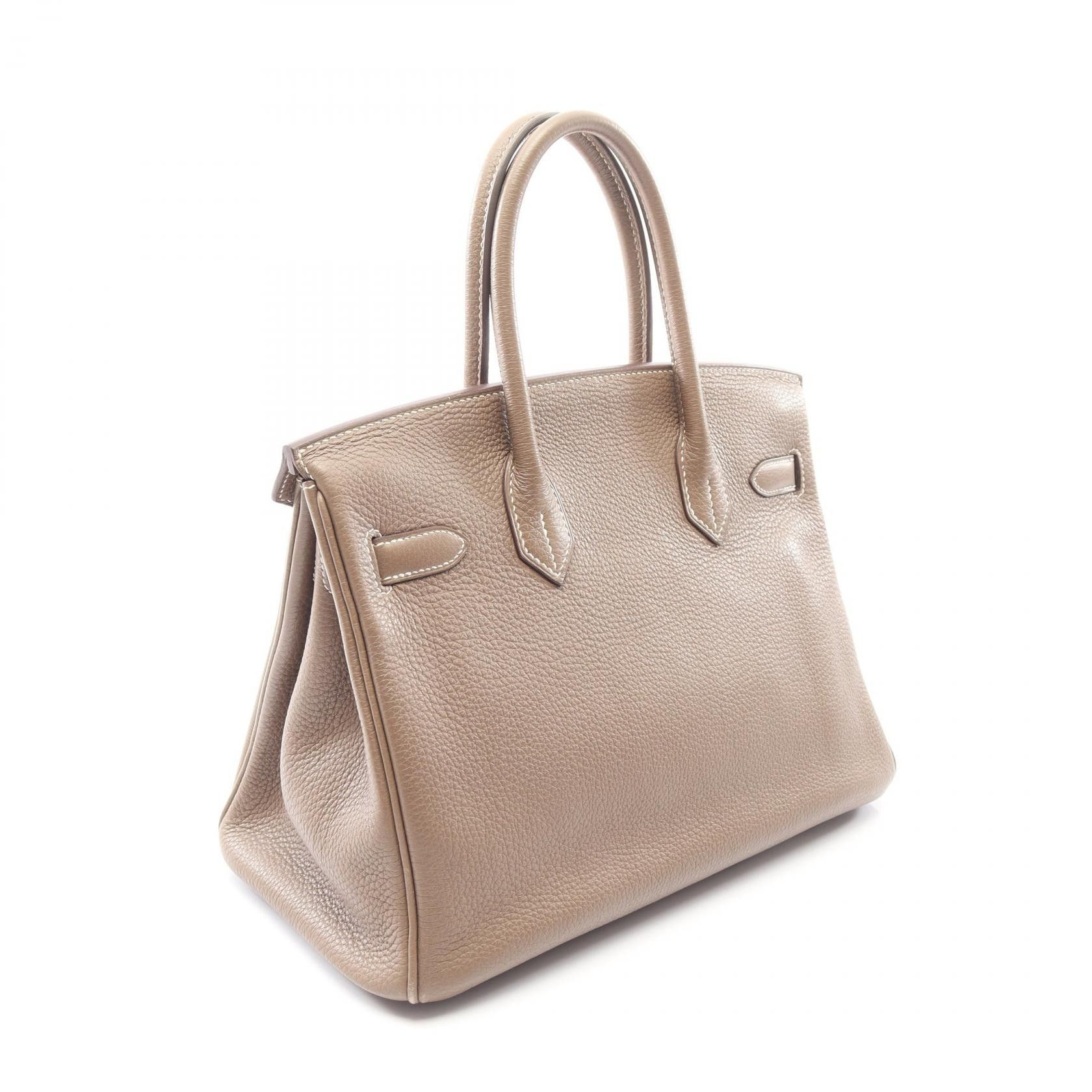 Hermes Hermes Hermes Birkin30 Clemence Leather Handbag N DUTY FREE for USA Size ONE SIZE - 2 Thumbnail