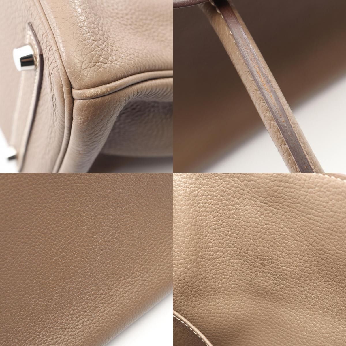 Hermes Hermes Hermes Birkin30 Clemence Leather Handbag N DUTY FREE for USA Size ONE SIZE - 10 Thumbnail