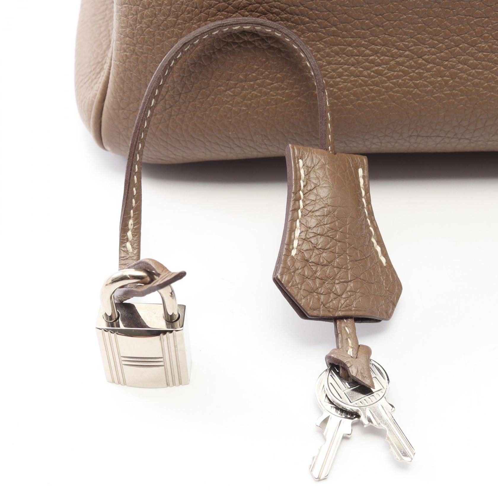 Hermes Hermes Hermes Birkin30 Clemence Leather Handbag N DUTY FREE for USA Size ONE SIZE - 6 Thumbnail