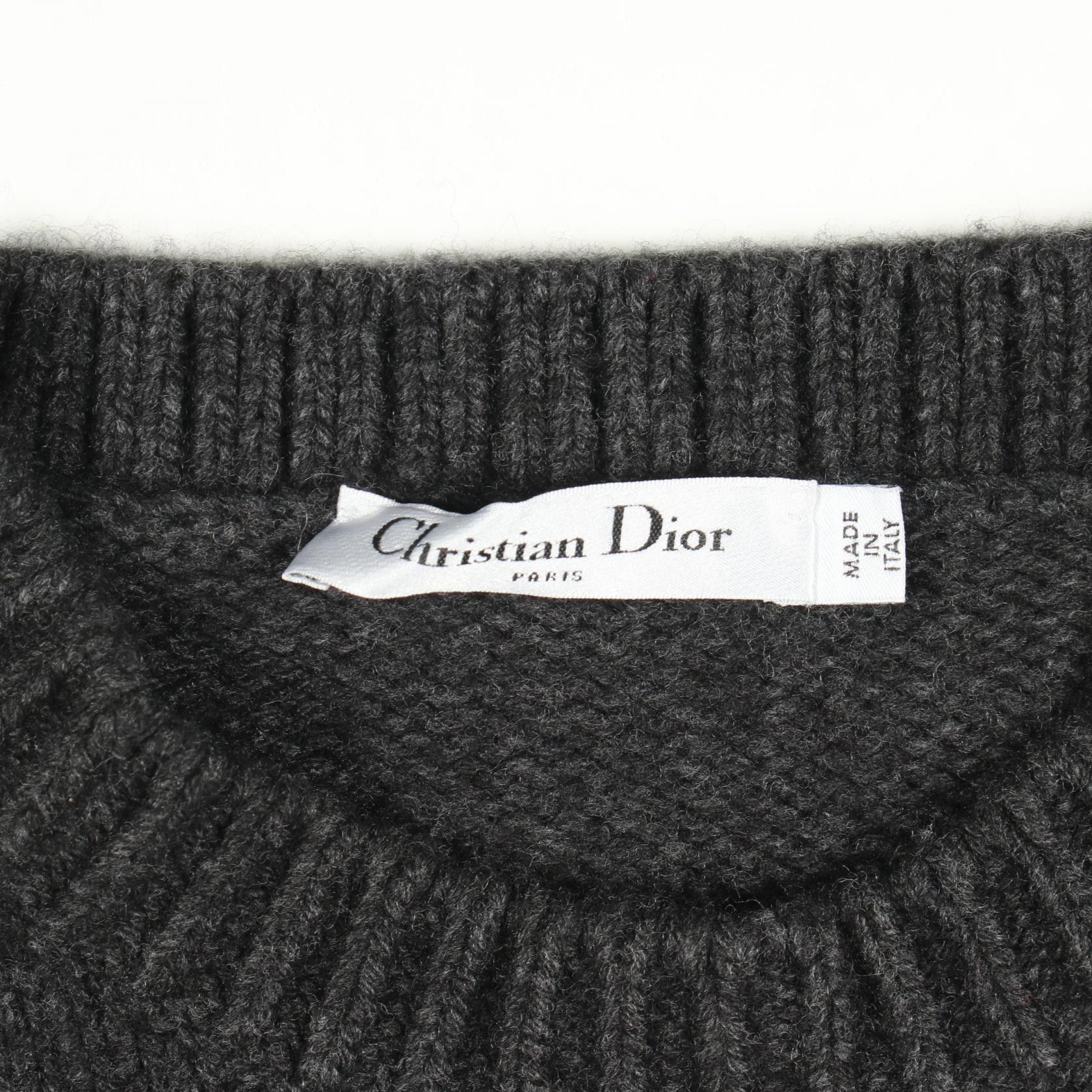 Dior Dior Christian Dior Youthquake Cashmere Top Textile Tops 854S47AM024 DUTY FREE for USA Size ONE SIZE - 3 Thumbnail