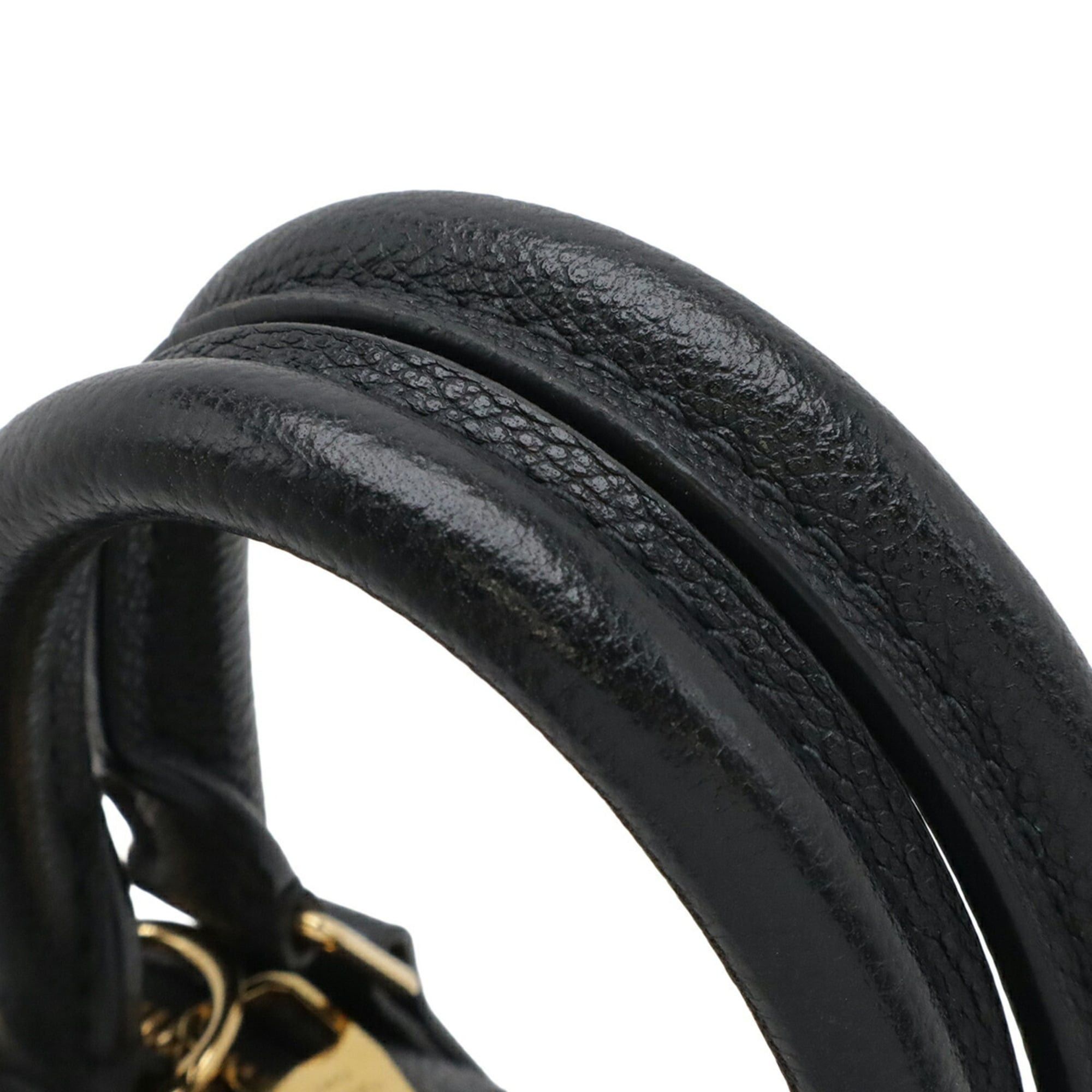 Louis Vuitton Louis Vuitton Monogram Empreinte Neo Alma BB Handbag Noir Black (Shoulder strap missing) M44829 Size ONE SIZE - 6 Thumbnail