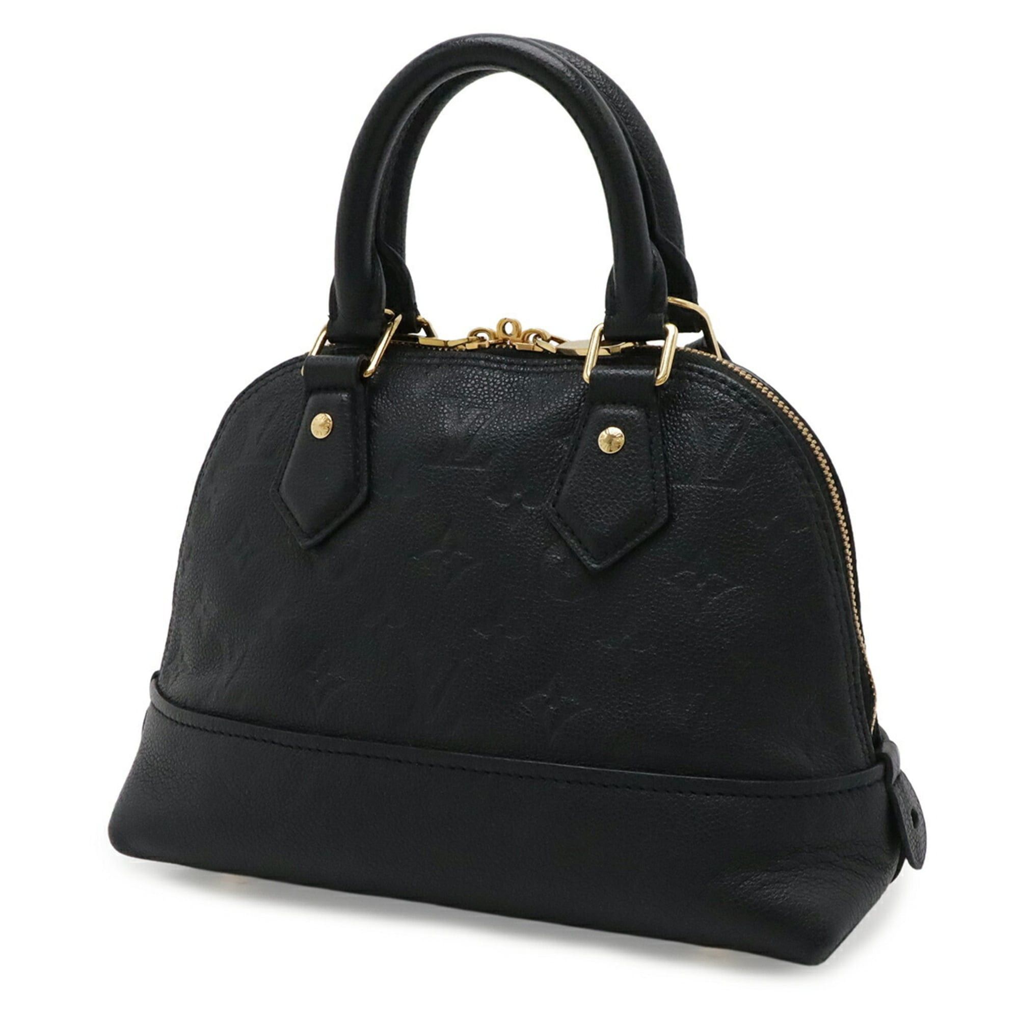 Louis Vuitton Louis Vuitton Monogram Empreinte Neo Alma BB Handbag Noir Black (Shoulder strap missing) M44829 Size ONE SIZE - 3 Thumbnail