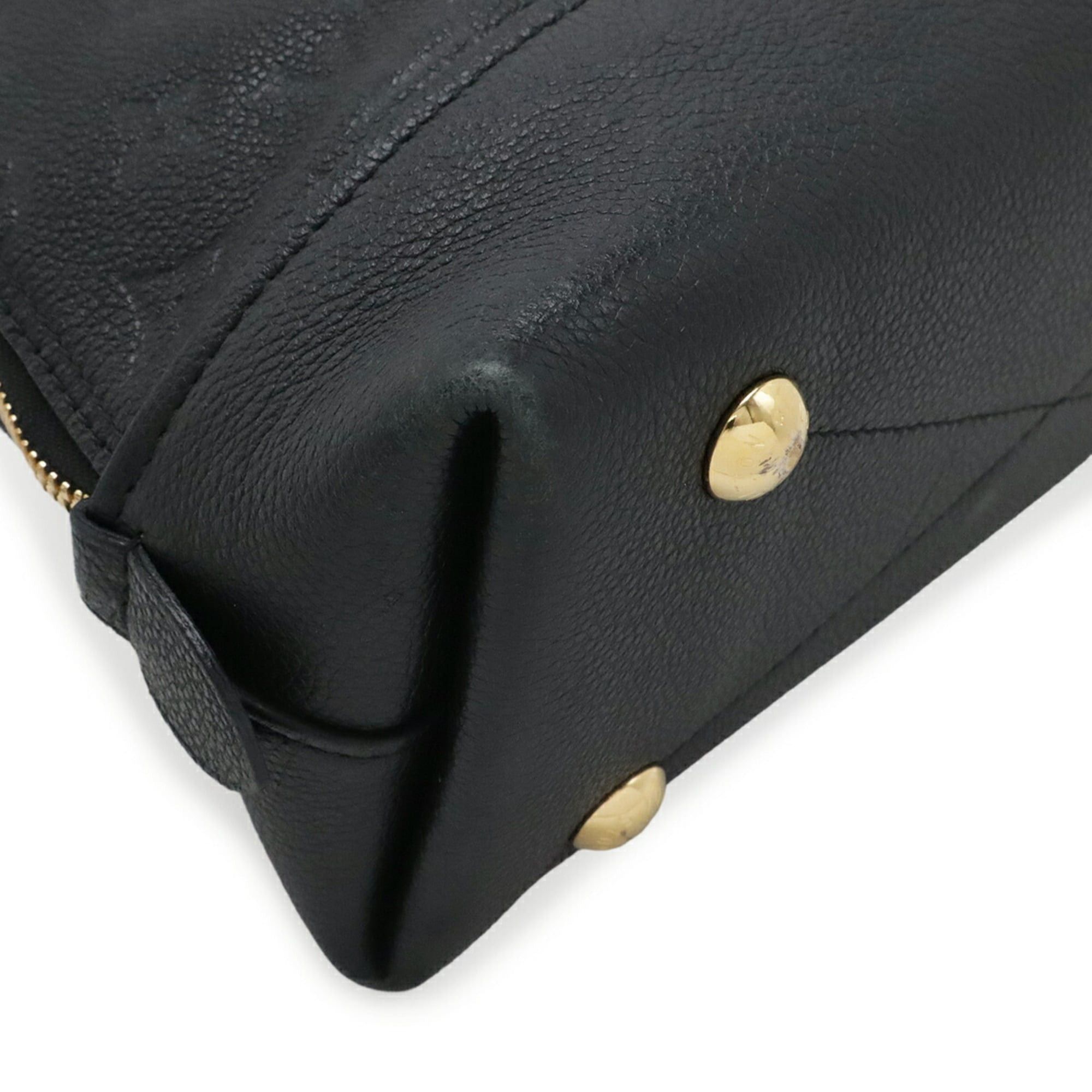 Louis Vuitton Louis Vuitton Monogram Empreinte Neo Alma BB Handbag Noir Black (Shoulder strap missing) M44829 Size ONE SIZE - 4 Thumbnail