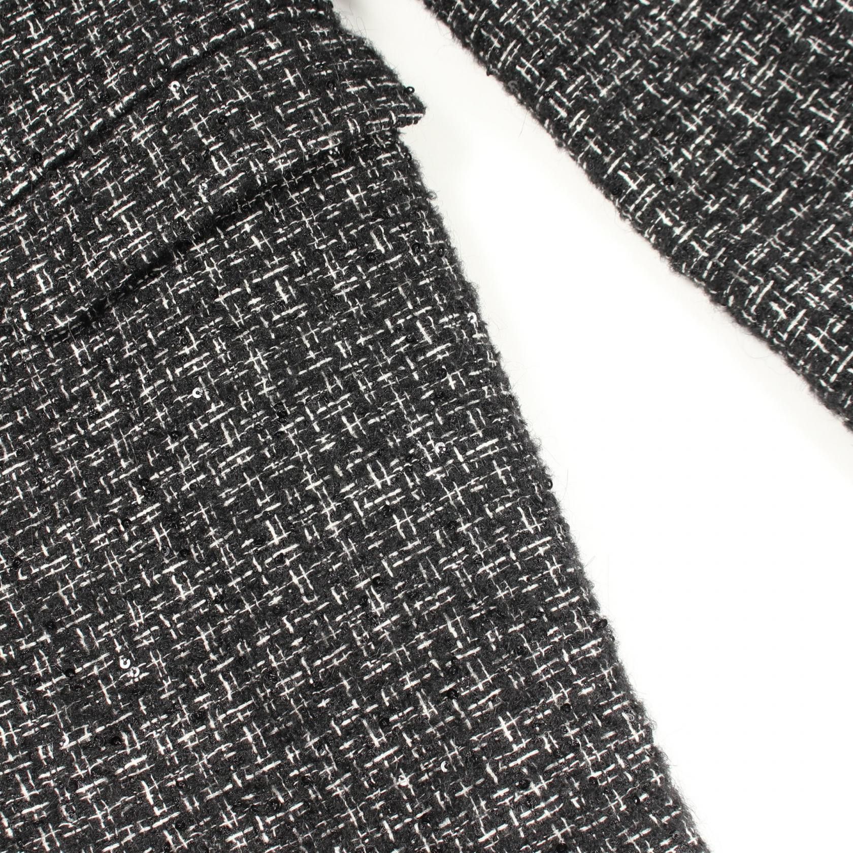 Yves Saint Laurent Yves Saint Laurent Saint Laurent Paris Tweed Sequin Jacket Textile Outerwear DUTY FREE for USA Size ONE SIZE - 9 Thumbnail
