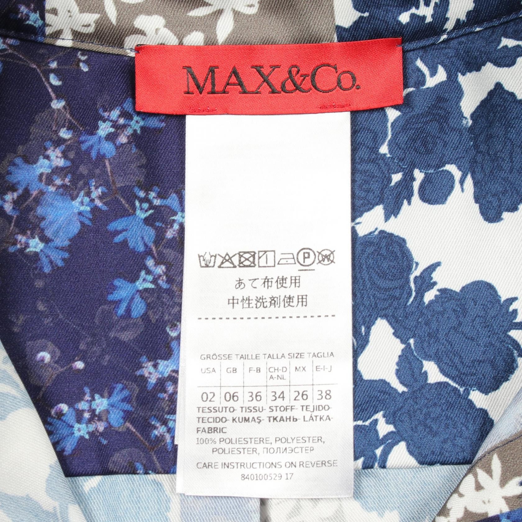 Other Other MAX&Co. Polyester Dress Textile Dresses 62211421 DUTY FREE for USA Size ONE SIZE - 3 Thumbnail