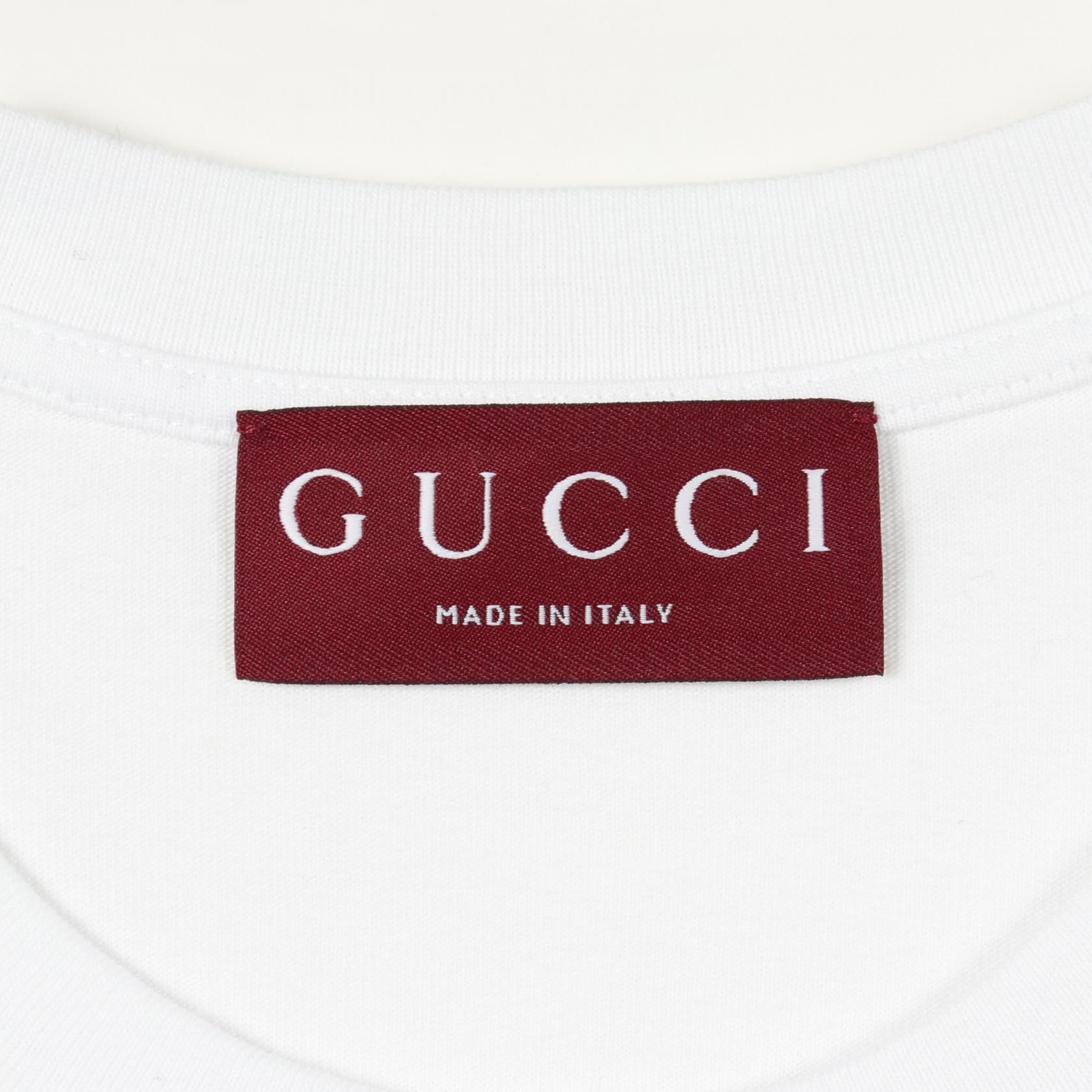 Gucci Gucci Gucci Higuchi Yuko Cotton T Shirt Textile T-Shirts DUTY FREE for USA Size ONE SIZE - 3 Thumbnail