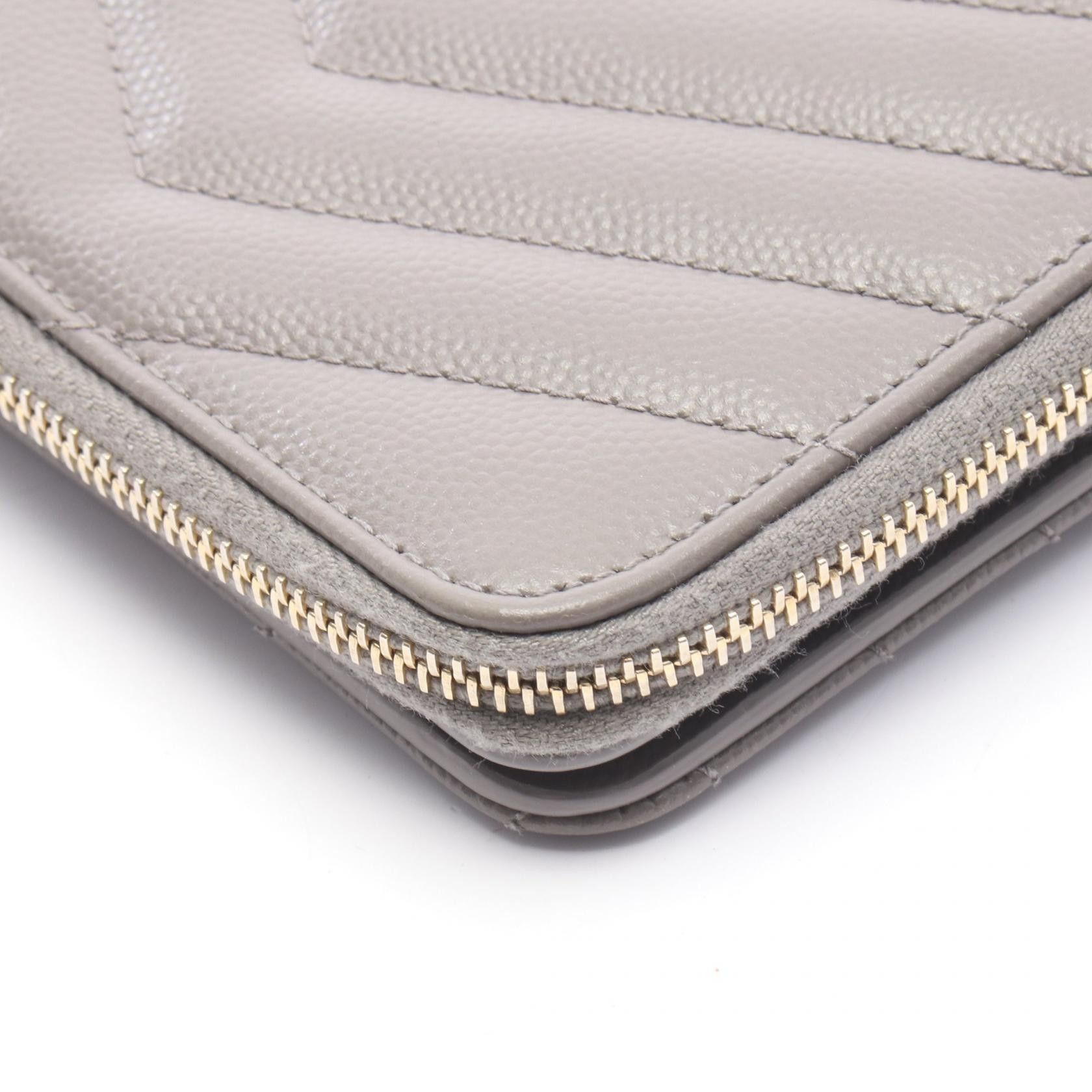 Yves Saint Laurent Yves Saint Laurent Saint Laurent Paris Monogram Leather Wallet Leather Short Wallet 668288 DUTY FREE for USA Size ONE SIZE - 7 Thumbnail