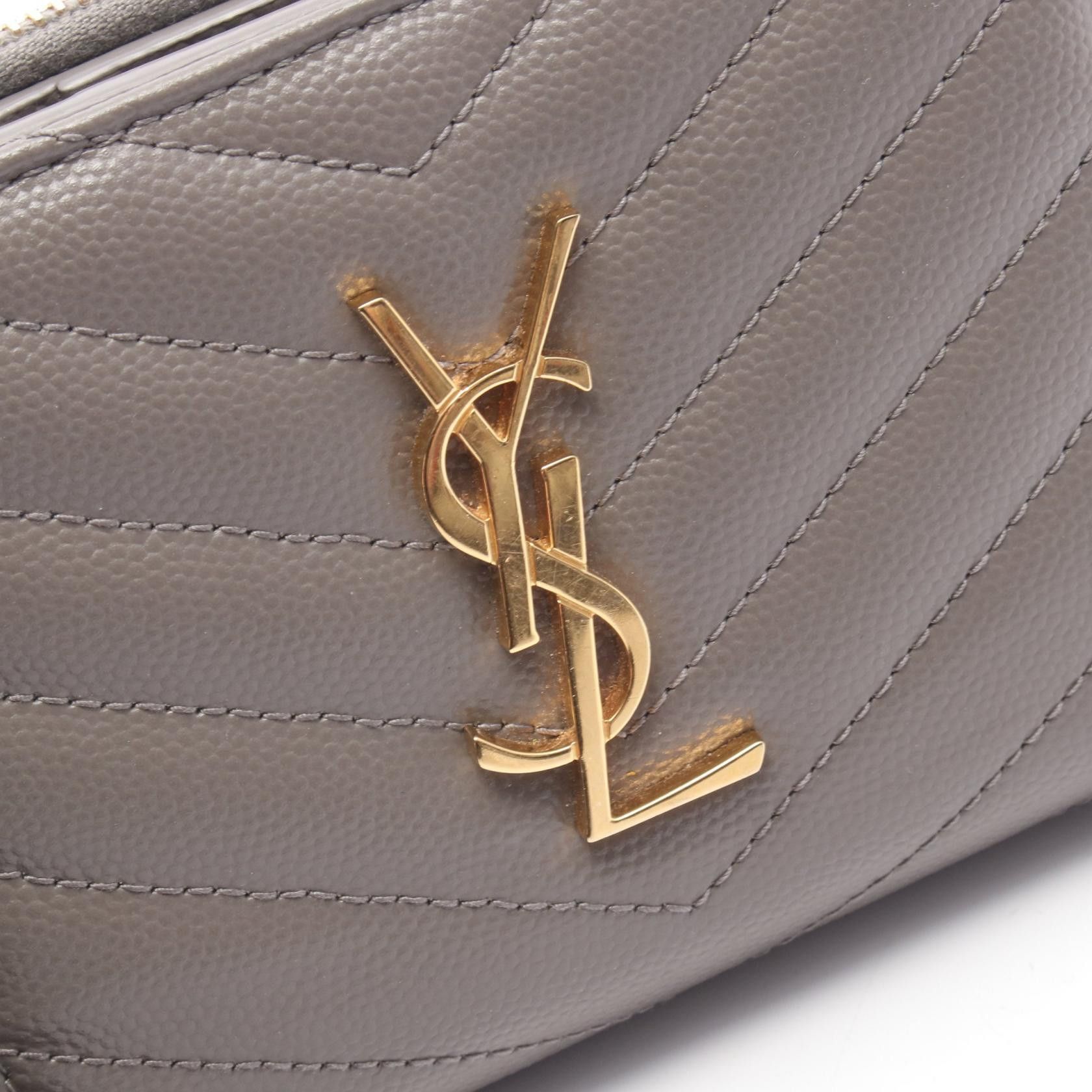 Yves Saint Laurent Yves Saint Laurent Saint Laurent Paris Monogram Leather Wallet Leather Short Wallet 668288 DUTY FREE for USA Size ONE SIZE - 8 Thumbnail