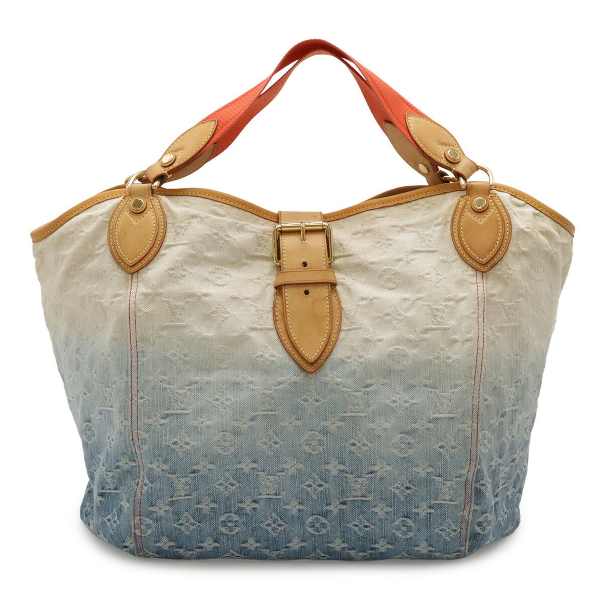 Louis Vuitton Louis Vuitton Monogram Denim Sunbeam Gradient Tote Bag Shoulder Blue M95020 Size ONE SIZE - 2 Thumbnail