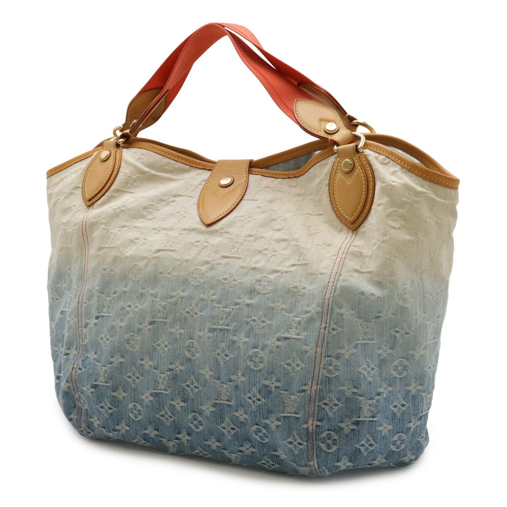 Louis Vuitton Louis Vuitton Monogram Denim Sunbeam Gradient Tote Bag Shoulder Blue M95020 Size ONE SIZE - 3 Thumbnail