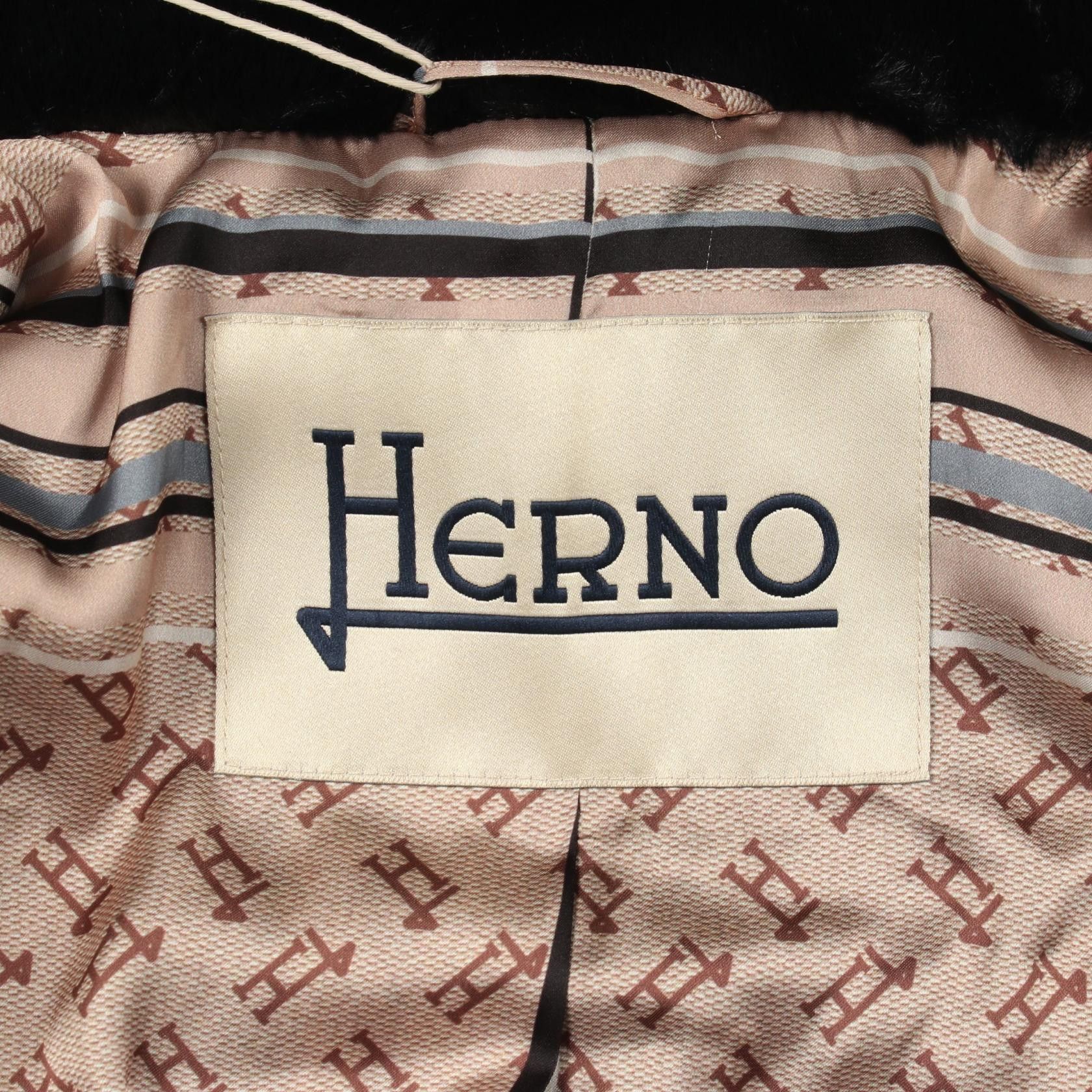 Other Other Herno Eco Fur Polyester Coat Textile Outerwear DUTY FREE for USA Size ONE SIZE - 3 Thumbnail