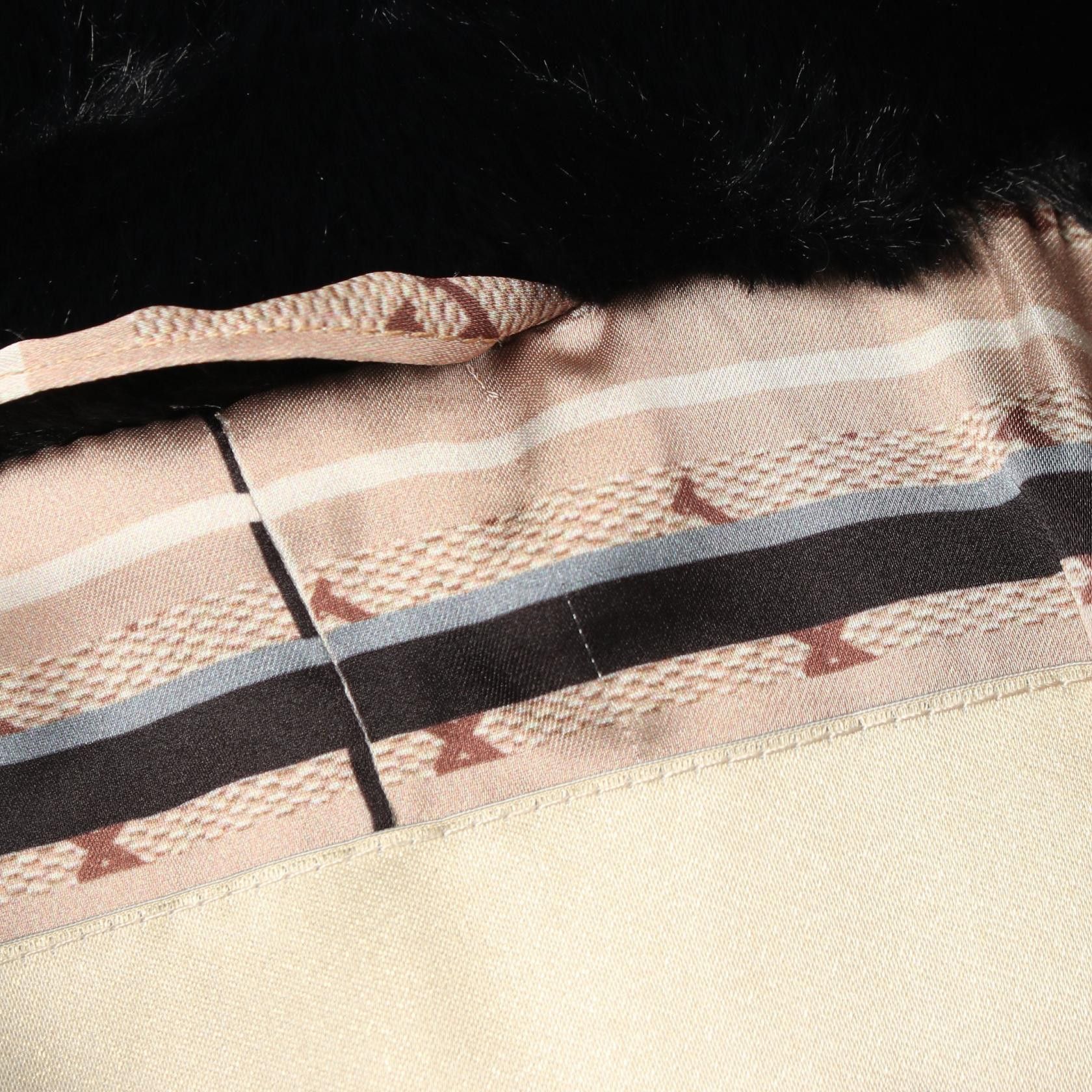 Other Other Herno Eco Fur Polyester Coat Textile Outerwear DUTY FREE for USA Size ONE SIZE - 6 Thumbnail