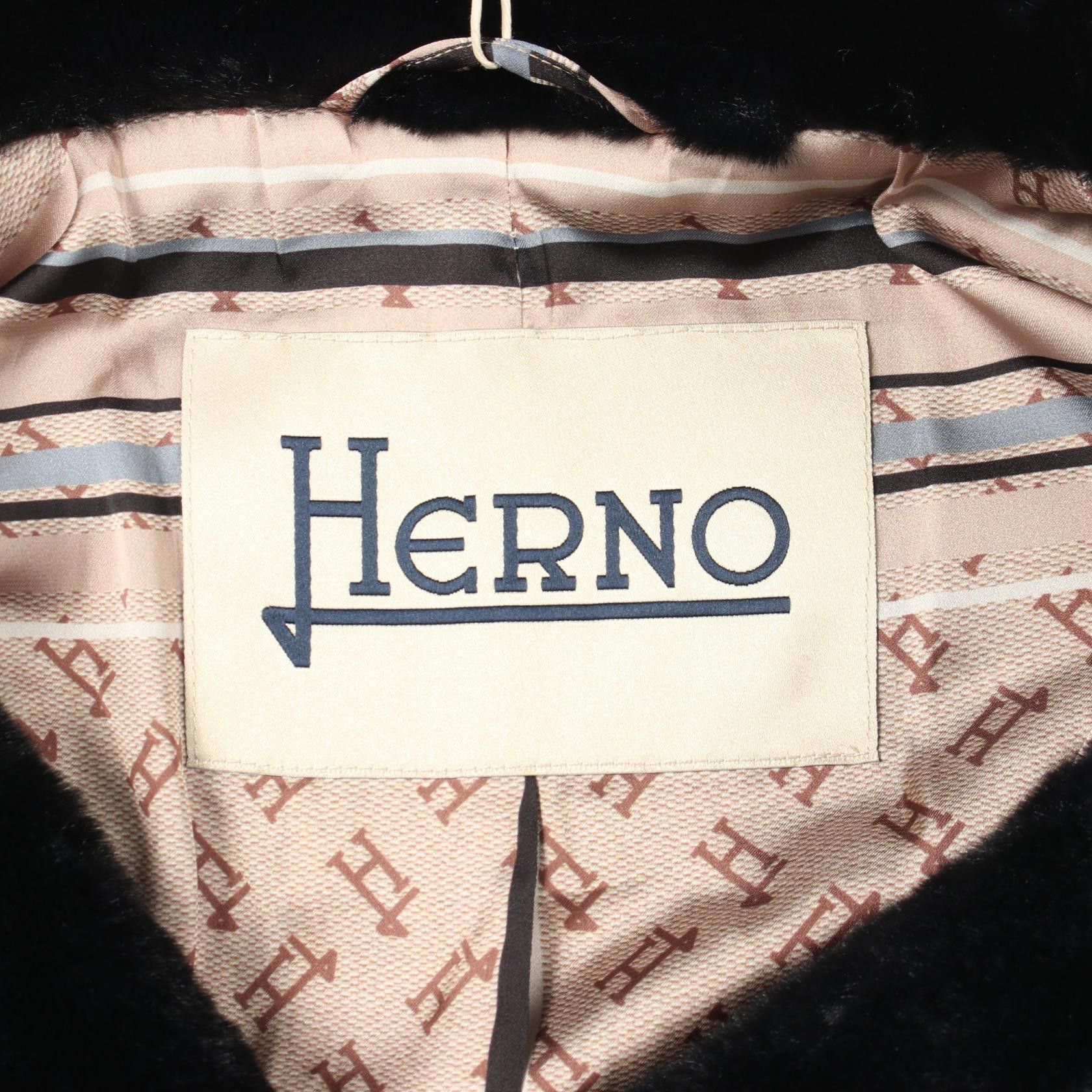 Other Other Herno SOFT FAUX FUR Polyester Coat Textile Outerwear GC000411D DUTY FREE for USA Size ONE SIZE - 3 Thumbnail