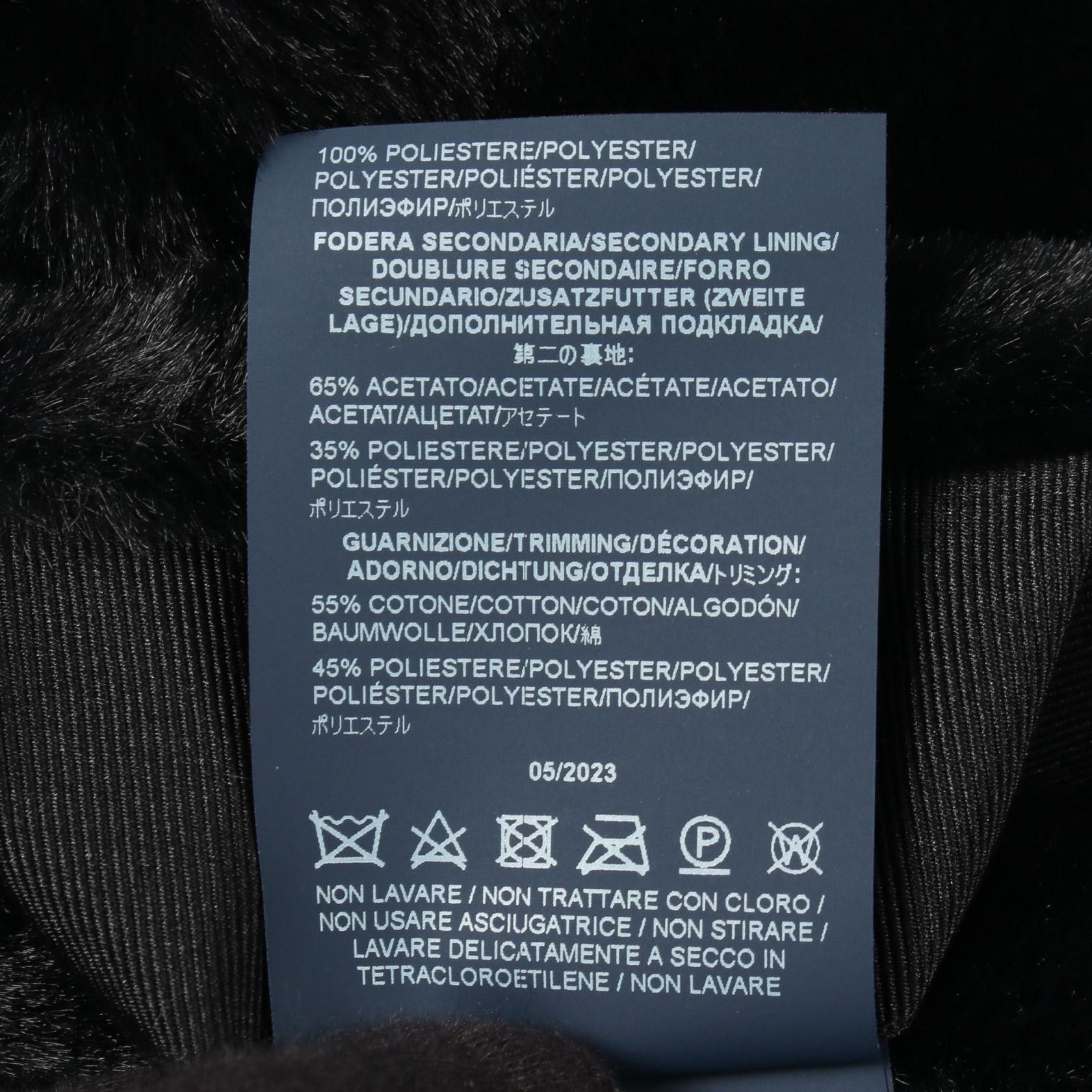 Other Other Herno SOFT FAUX FUR Polyester Coat Textile Outerwear GC000411D DUTY FREE for USA Size ONE SIZE - 6 Thumbnail
