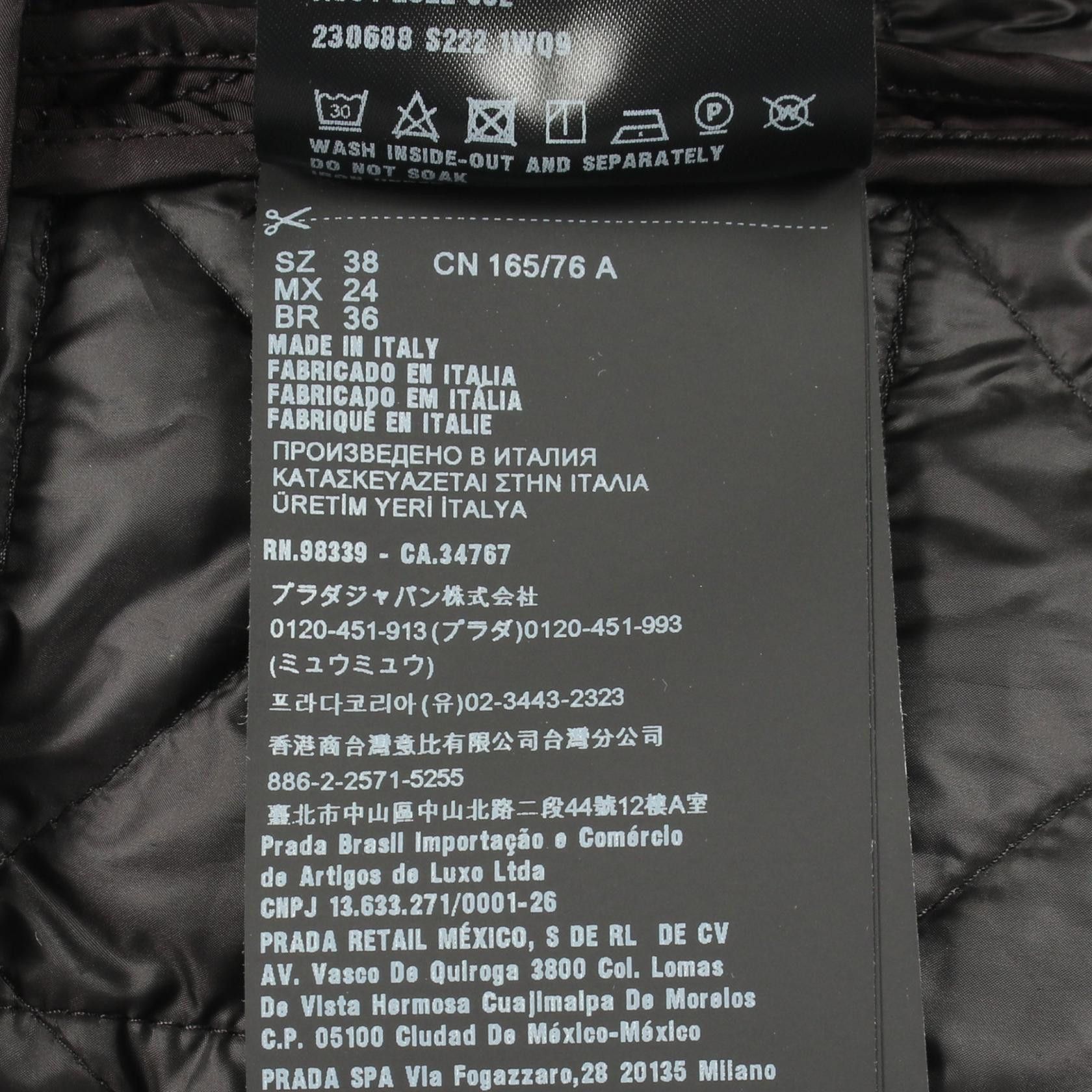 Prada Prada Prada Re-Nylon Dress Textile Dresses DUTY FREE for USA Size ONE SIZE - 5 Thumbnail