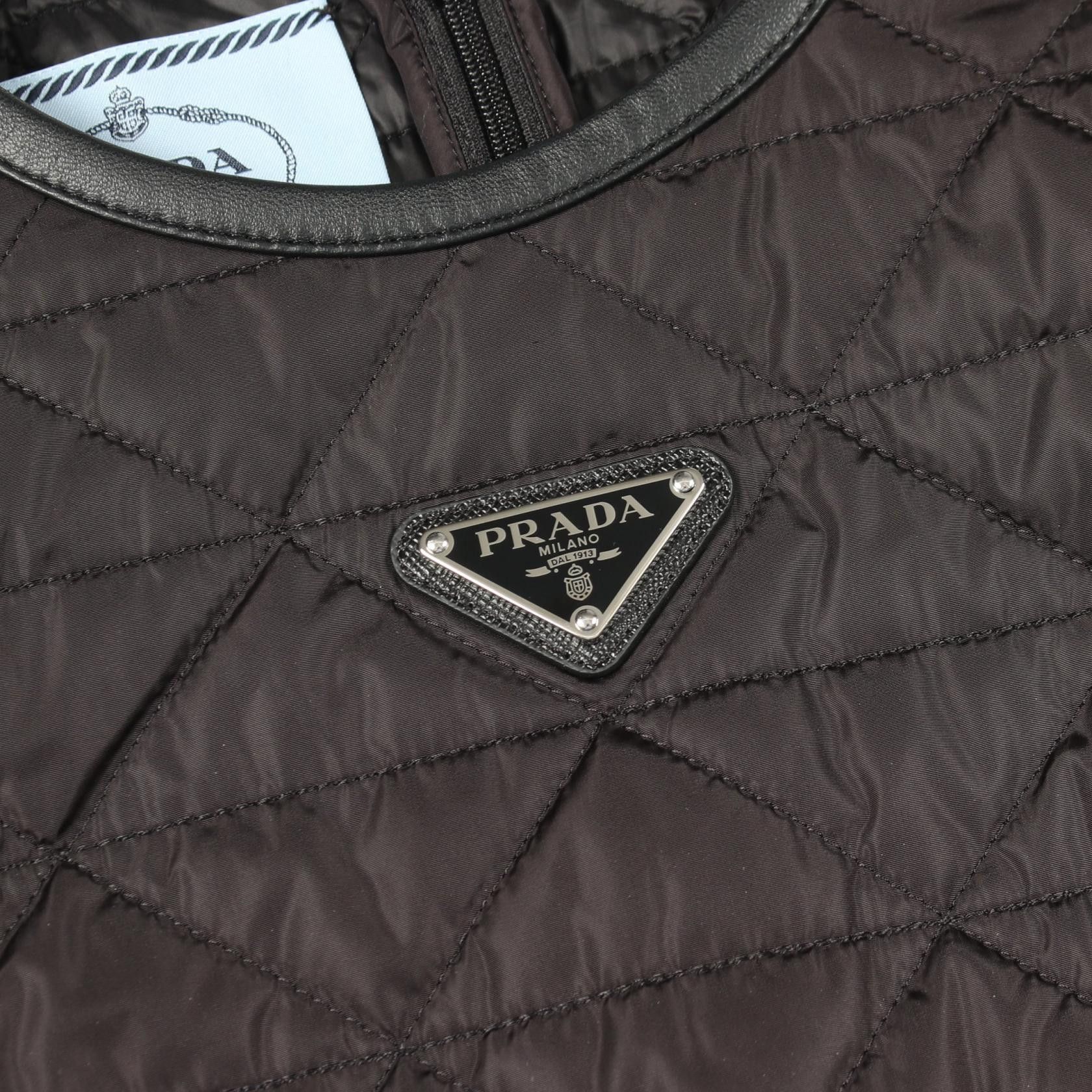 Prada Prada Prada Re-Nylon Dress Textile Dresses DUTY FREE for USA Size ONE SIZE - 7 Thumbnail