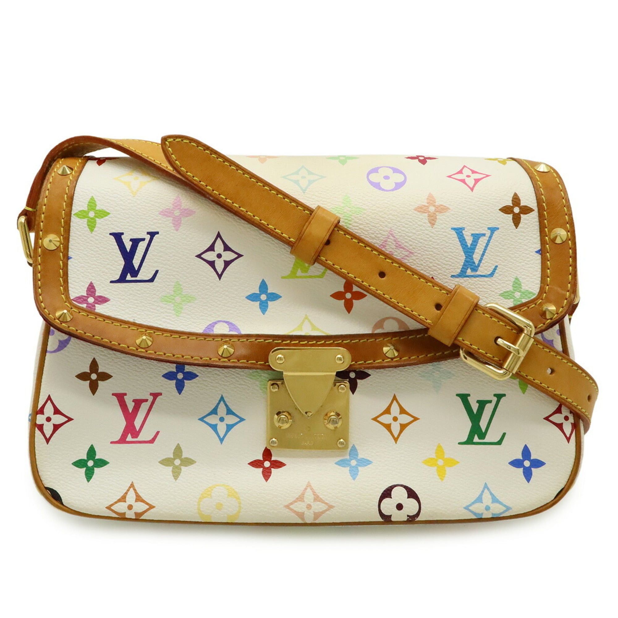 Louis Vuitton Louis Vuitton Monogram Multicolor Sologne Shoulder Bag Blanc White M92661 Size ONE SIZE - 2 Thumbnail