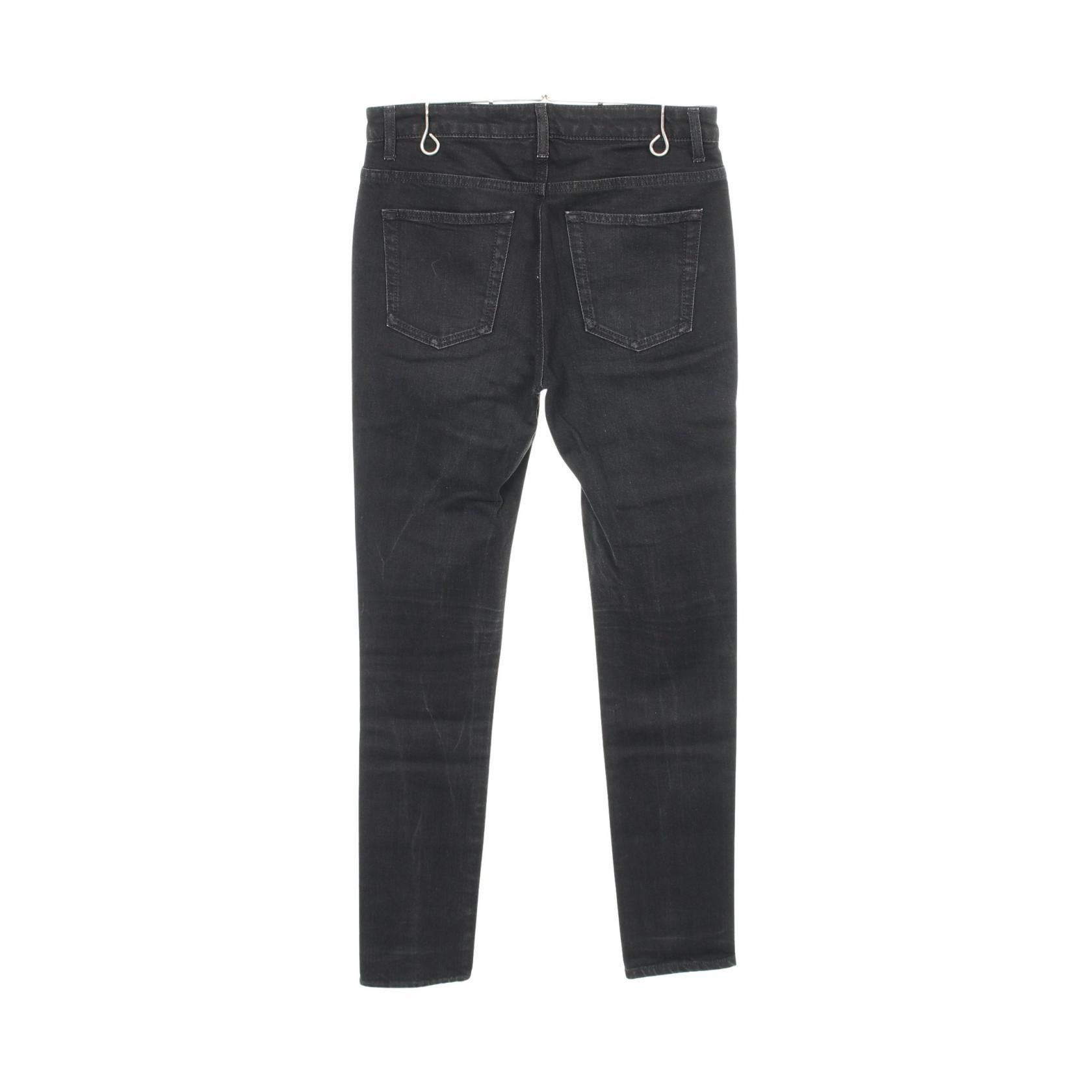 Yves Saint Laurent Yves Saint Laurent Saint Laurent Paris Cotton Denim Pants Textile Jeans 465479 DUTY FREE for USA Size ONE SIZE - 2 Thumbnail