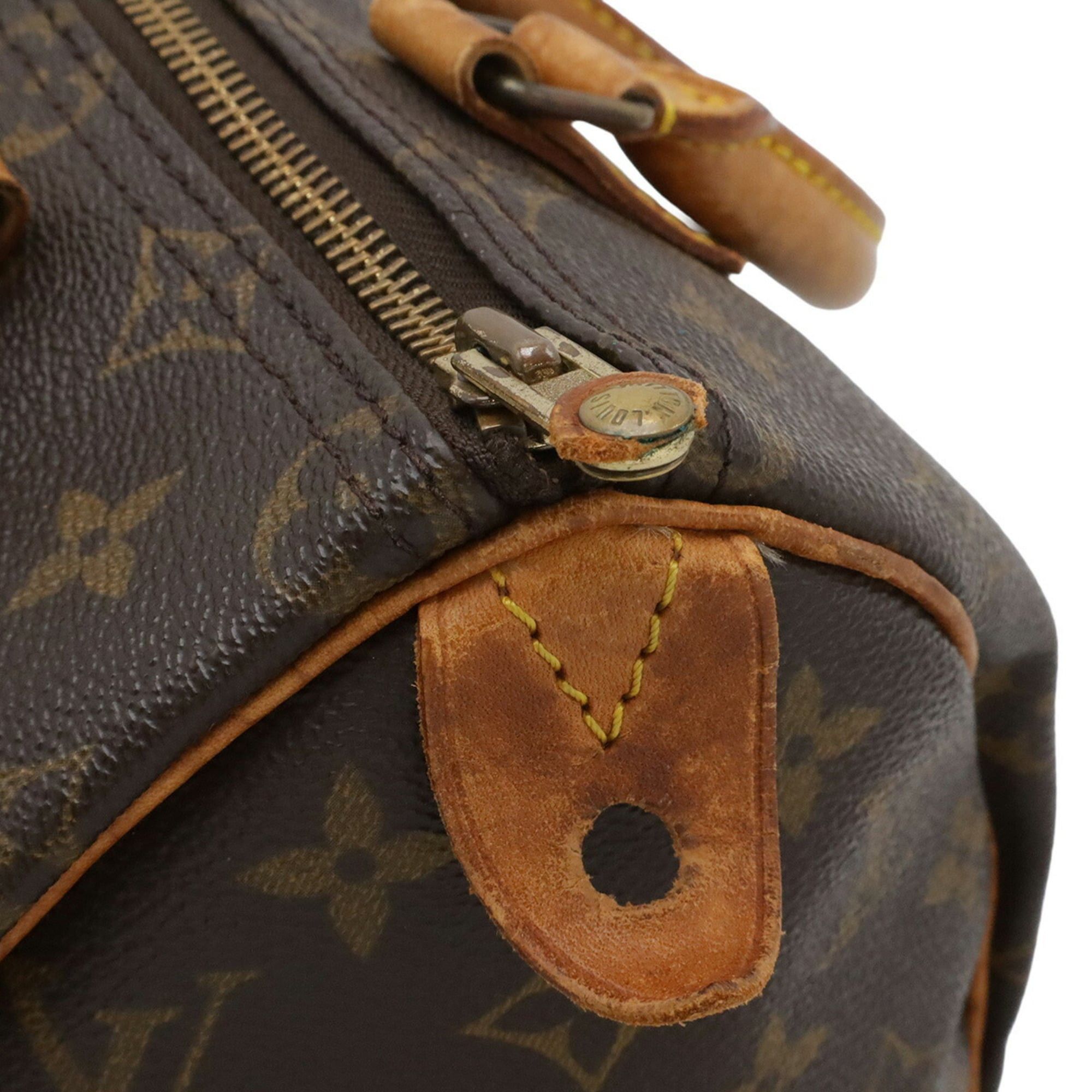 Louis Vuitton Louis Vuitton Monogram Speedy 25 Handbag M41528 Size ONE SIZE - 6 Thumbnail