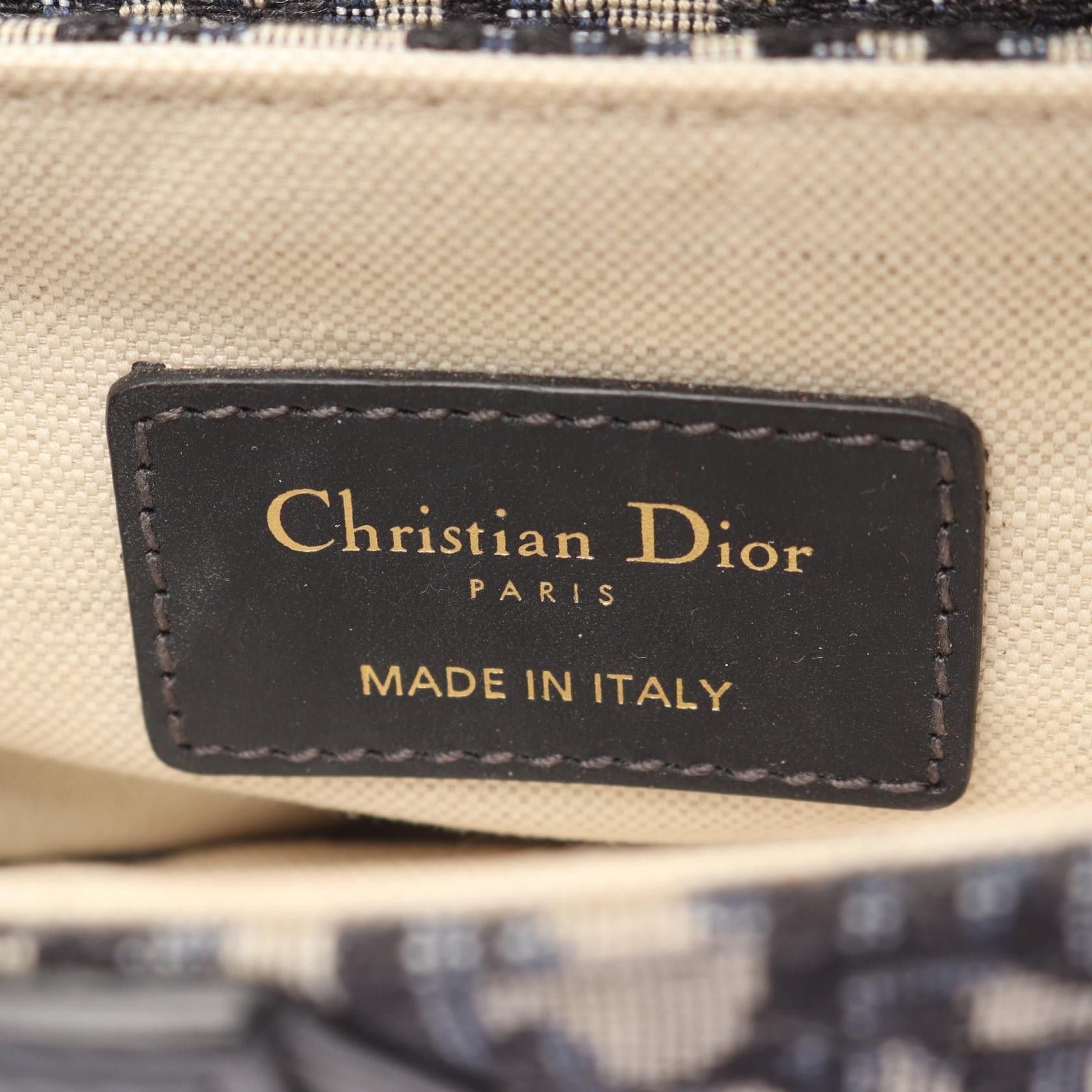 Dior Dior Dior Saddle Mini Oblique Jacquard Handbag Leather Handbag DUTY FREE for USA Size ONE SIZE - 4 Thumbnail