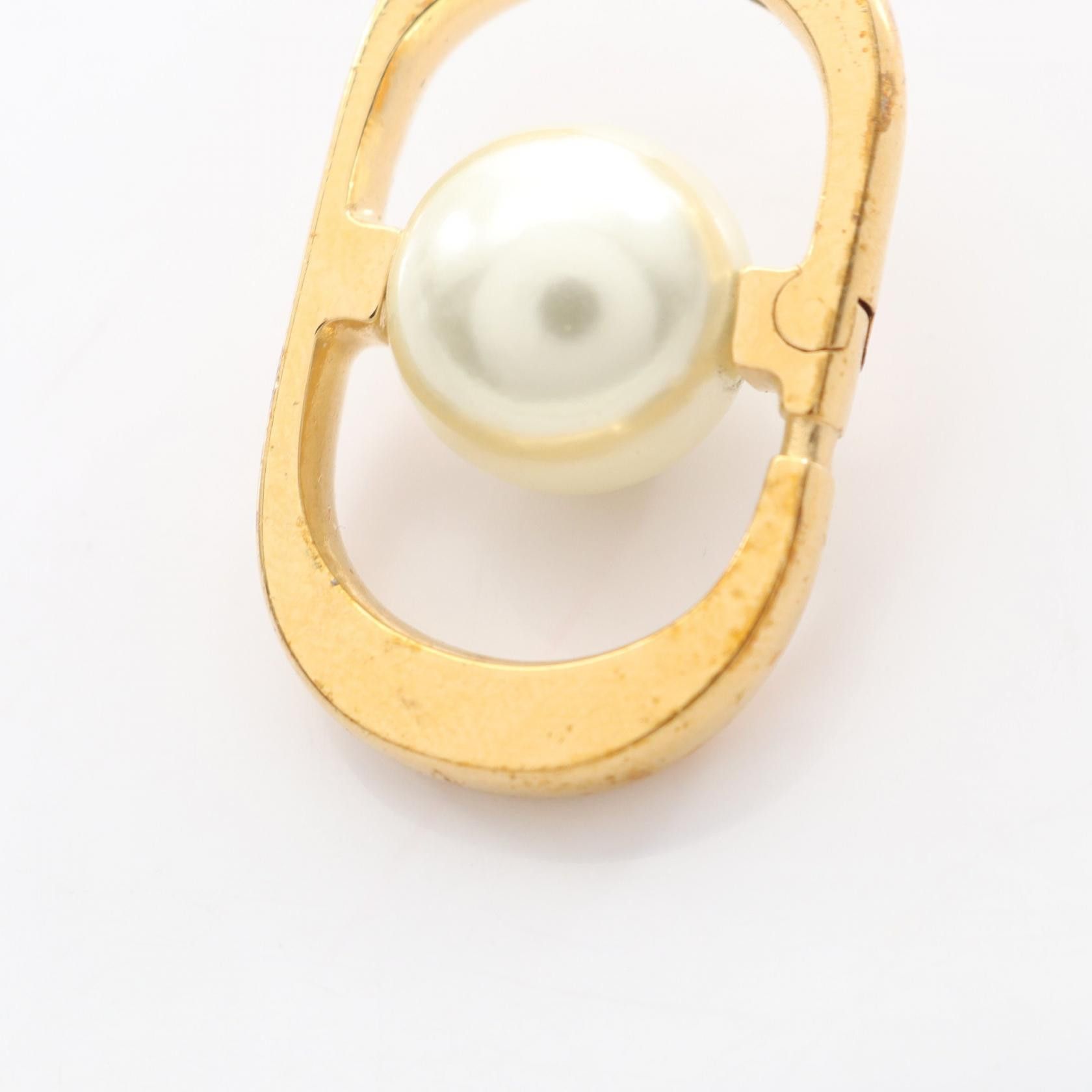 Dior Dior Dior CD Logo Pearl Earrings Plastic / Synthetic Earrings DUTY FREE for USA Size ONE SIZE - 5 Thumbnail