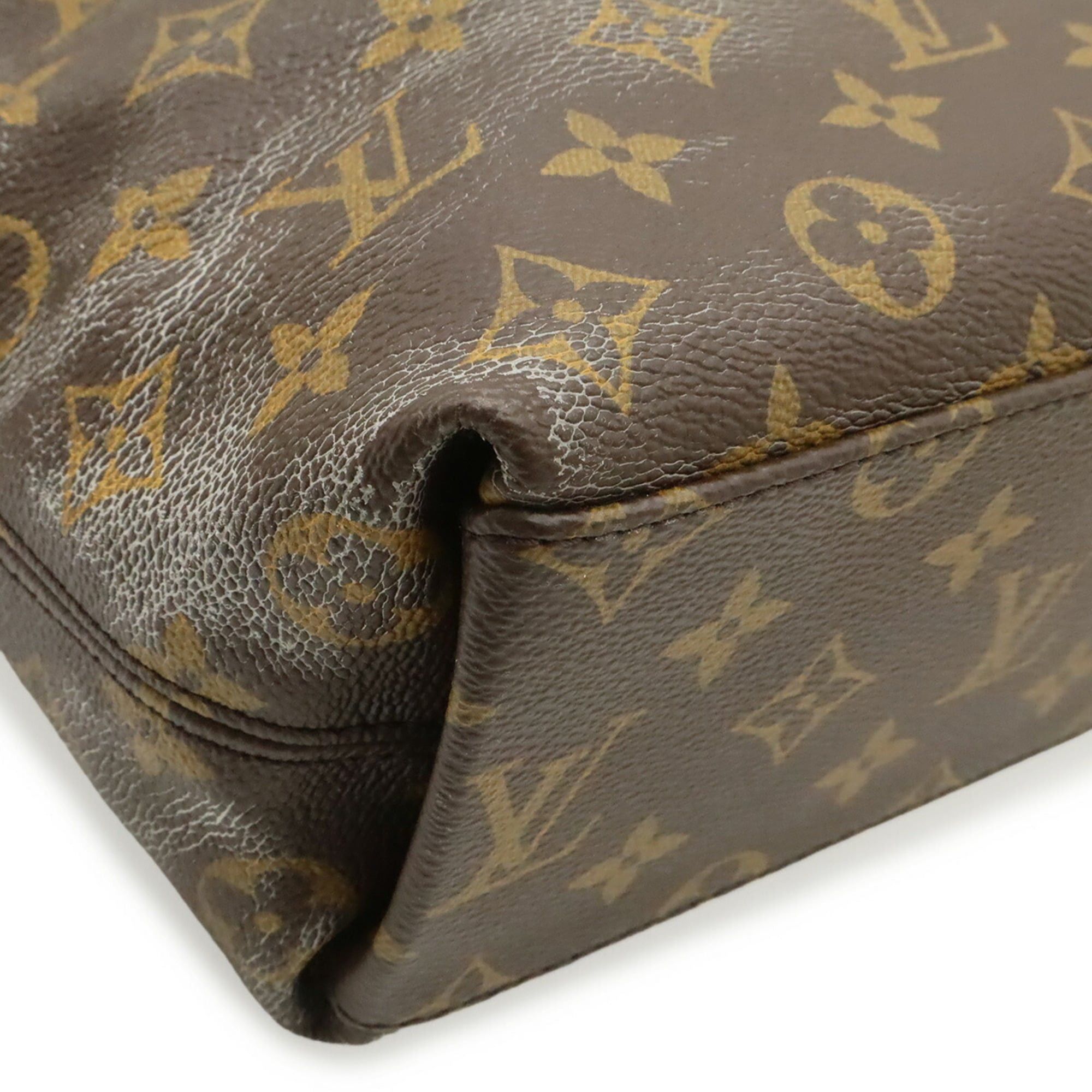 Louis Vuitton Louis Vuitton Monogram Tuileries Besace Handbag Shoulder Bag Leather Marine Bordeaux M43441 Size ONE SIZE - 4 Thumbnail