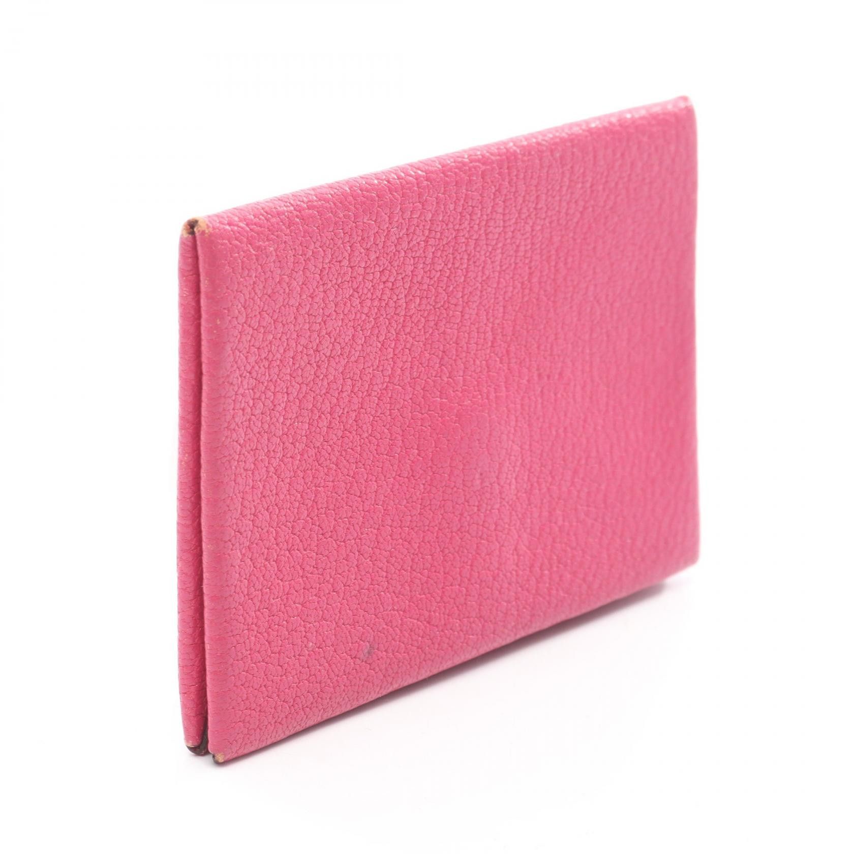 Hermes Hermes Hermes Calvi Chevre Coin Case Leather Coin Case K DUTY FREE for USA Size ONE SIZE - 2 Thumbnail