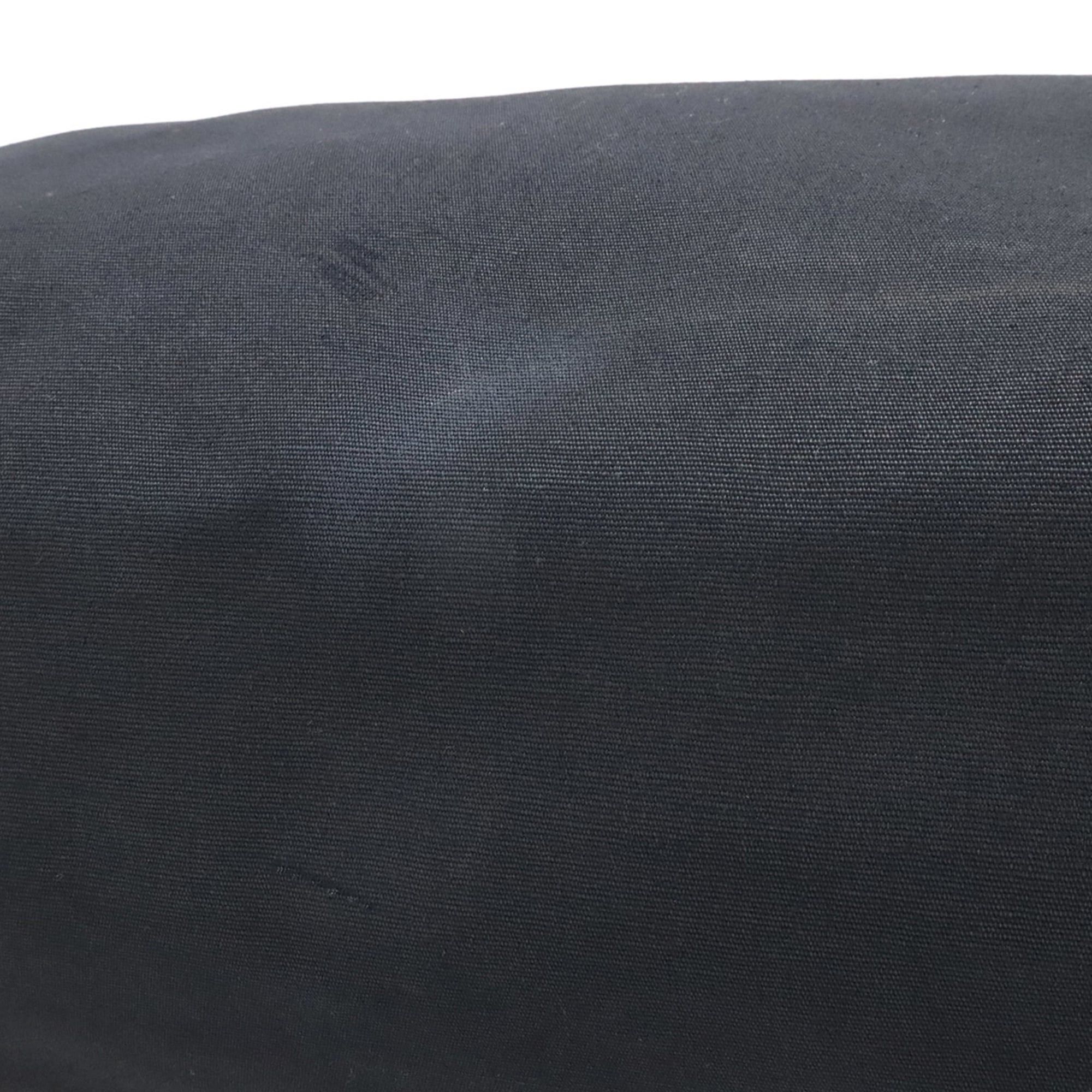 Hermes HERMES Herbag MM Handbag Shoulder Bag Toile Officier Canvas Leather Black □C Stamp Size ONE SIZE - 5 Thumbnail