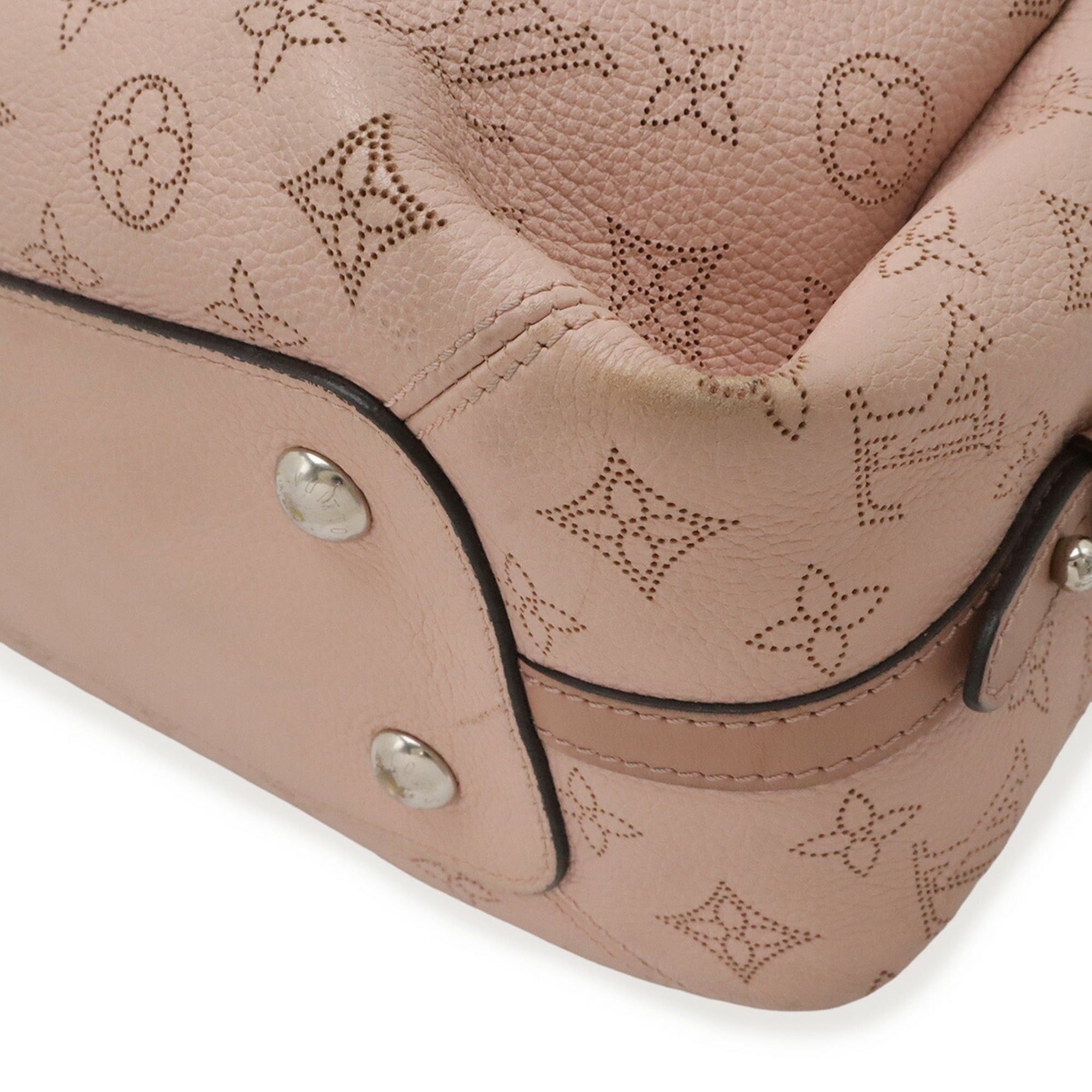 Louis Vuitton Louis Vuitton Monogram Mahina Asteria Handbag Shoulder Bag Magnolia Pink M54673 Size ONE SIZE - 4 Thumbnail