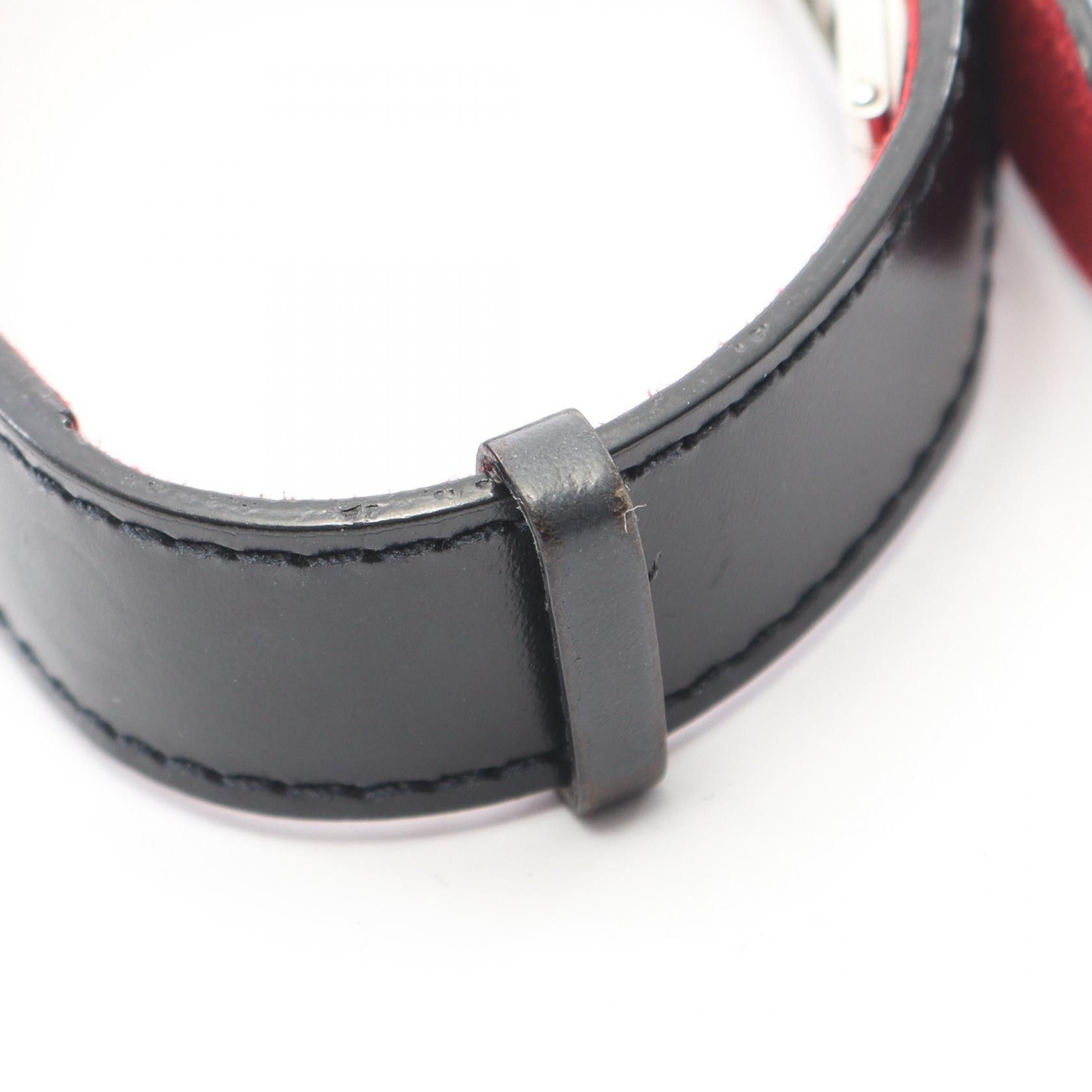 Louis Vuitton Louis Vuitton Louis Vuitton Brasle Voeux Goodluck Leather Stainless Steel Bracelet Leather Bracelet M64447 DUTY FREE for USA Size ONE SIZE - 9 Thumbnail