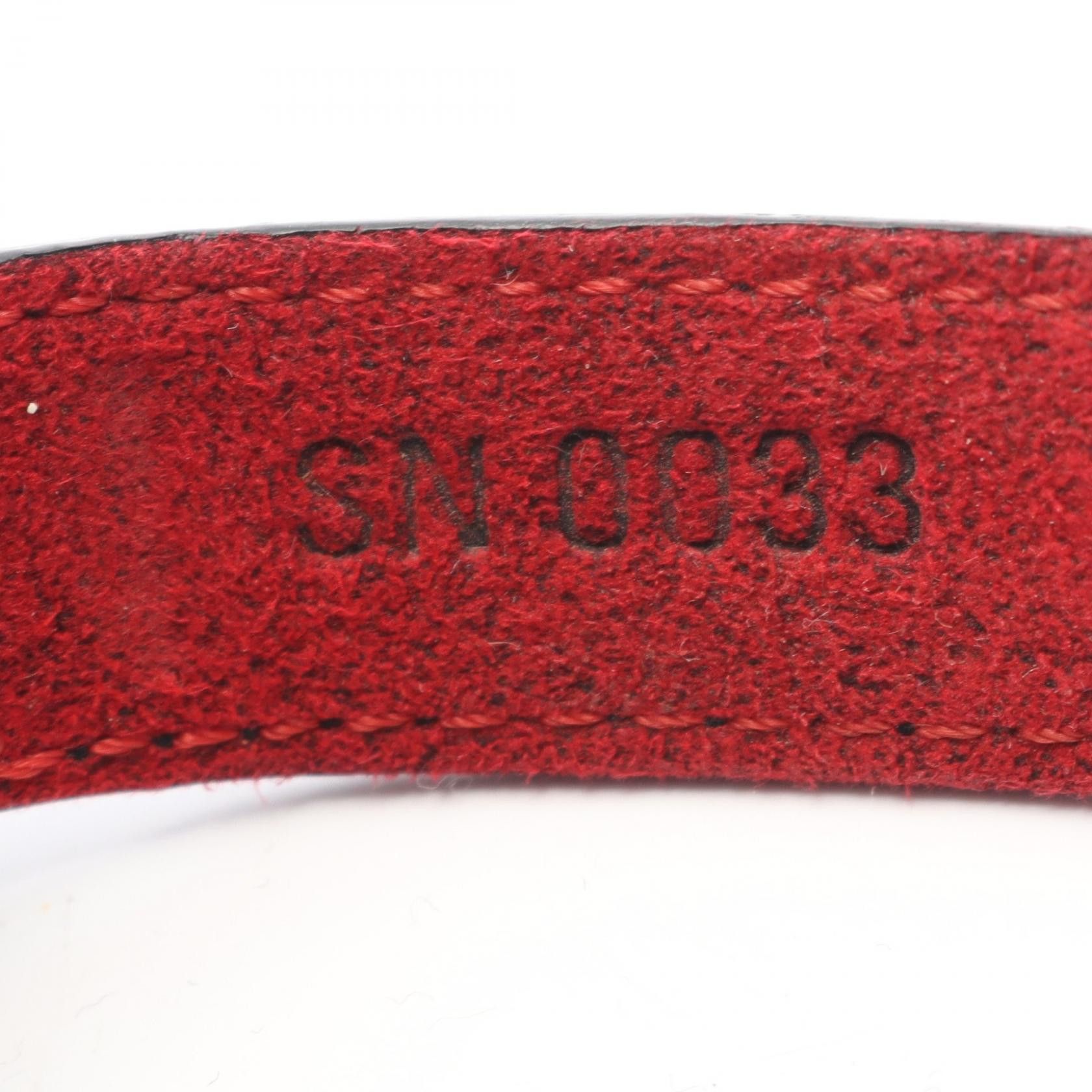 Louis Vuitton Louis Vuitton Louis Vuitton Brasle Voeux Goodluck Leather Stainless Steel Bracelet Leather Bracelet M64447 DUTY FREE for USA Size ONE SIZE - 5 Thumbnail