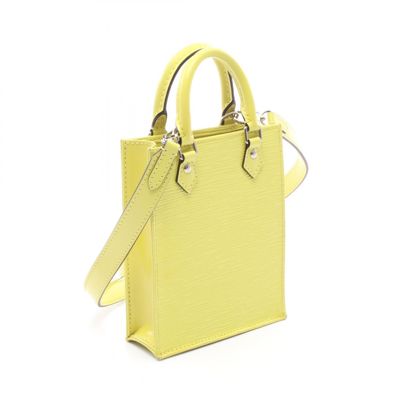 Louis Vuitton Louis Vuitton Louis Vuitton Petit Sac Plat Epi handbag Leather Handbag M80169 DUTY FREE for USA Size ONE SIZE - 2 Thumbnail