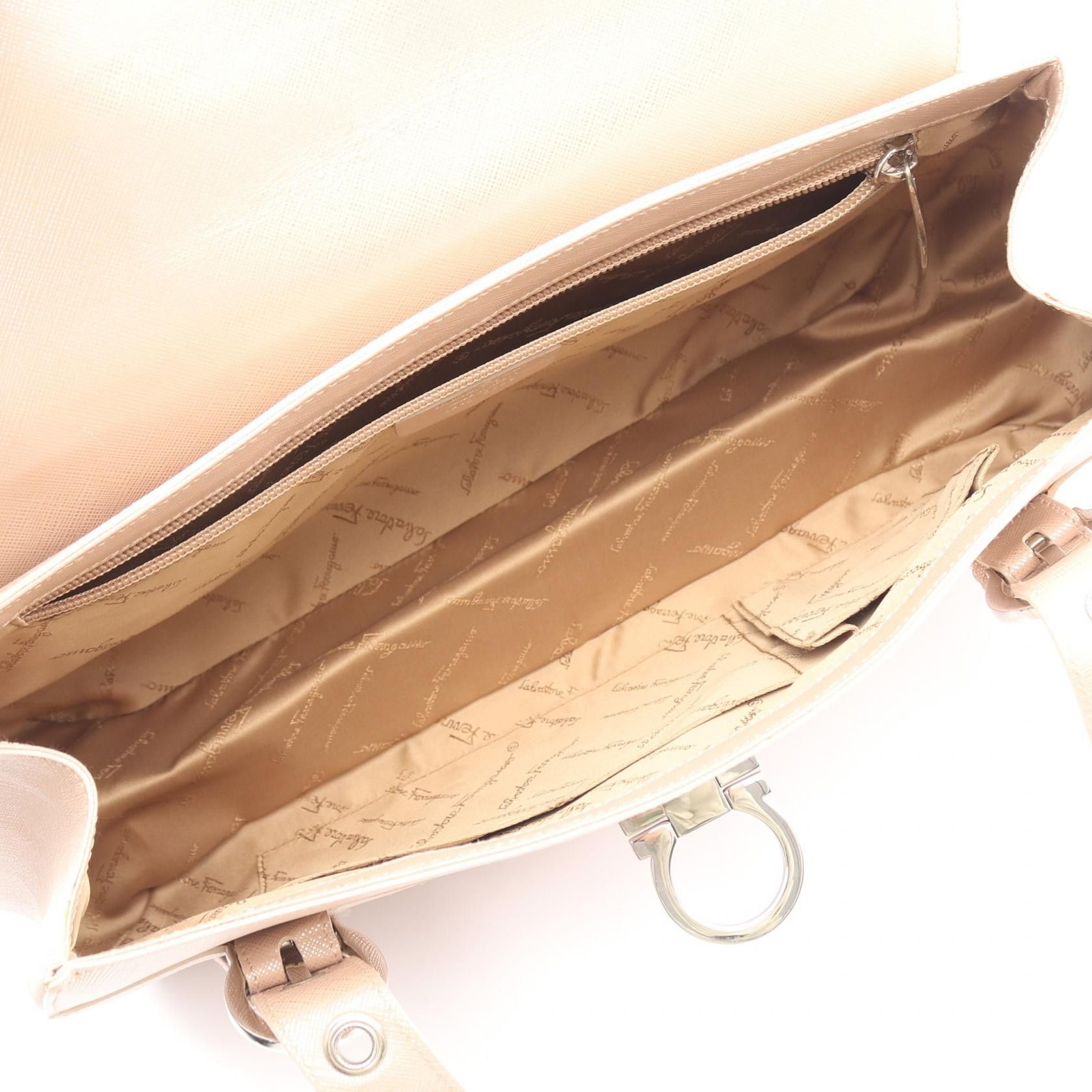 Salvatore Ferragamo Salvatore Ferragamo Salvatore Ferragamo Leather Handbag Leather Handbag 215322 DUTY FREE for USA Size ONE SIZE - 3 Thumbnail