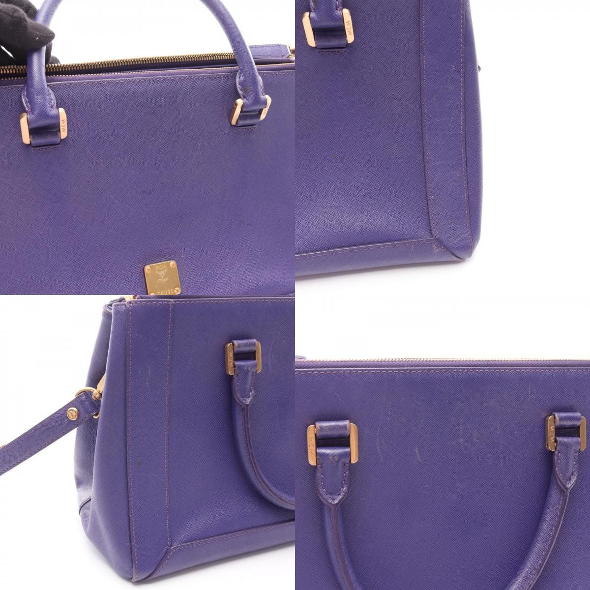 MCM MCM MCM Nuovo Leather 2way Handbag Leather Handbag DUTY FREE for USA Size ONE SIZE - 9 Thumbnail