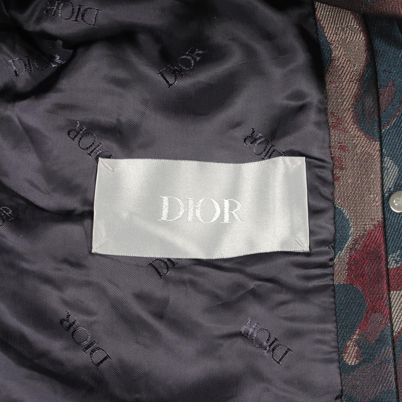 Dior Dior Dior DIOR PETER DOIG Polyester Jacket Textile Outerwear DUTY FREE for USA Size ONE SIZE - 3 Thumbnail