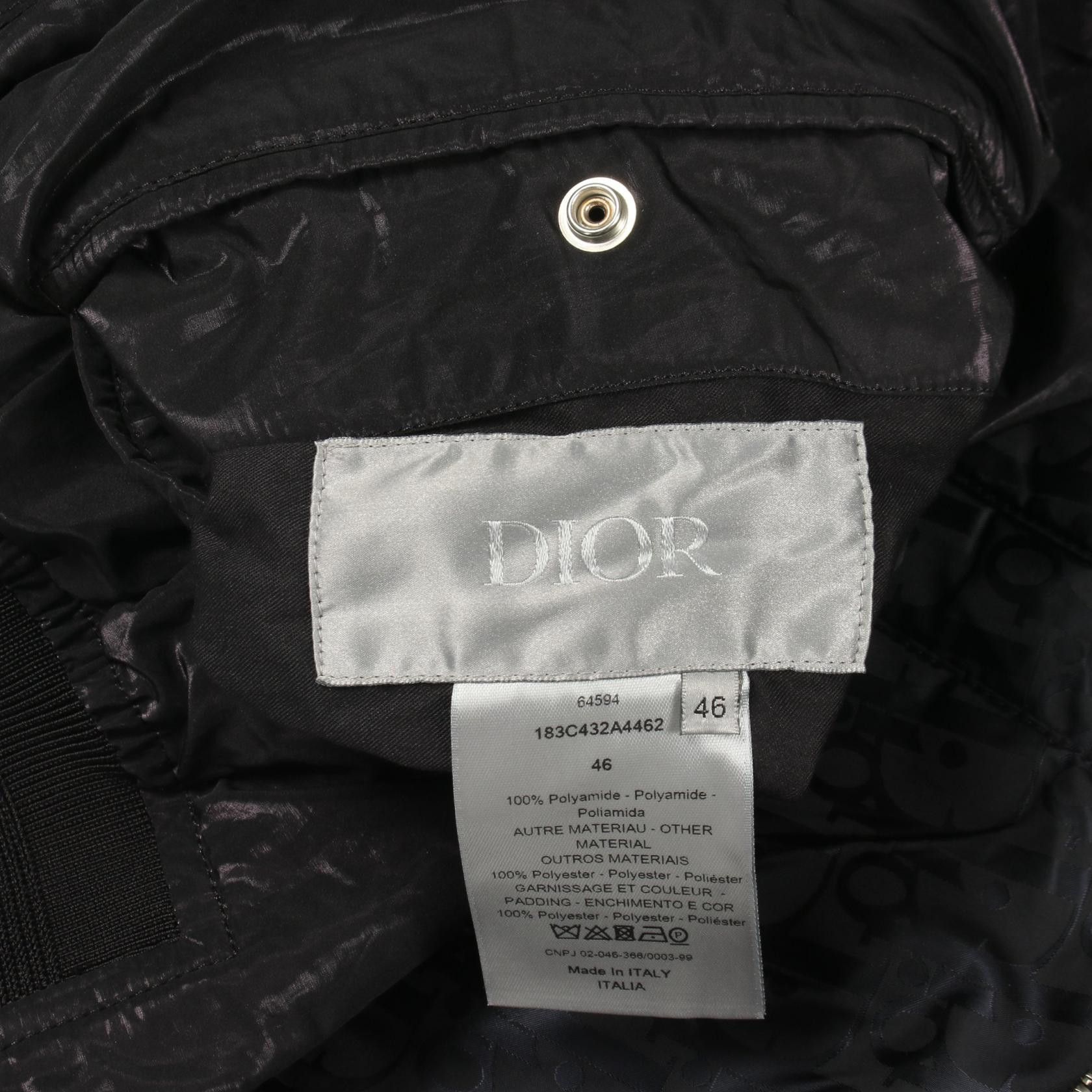 Dior Dior Dior Oblique Nylon Jacket Textile Outerwear DUTY FREE for USA Size ONE SIZE - 4 Thumbnail