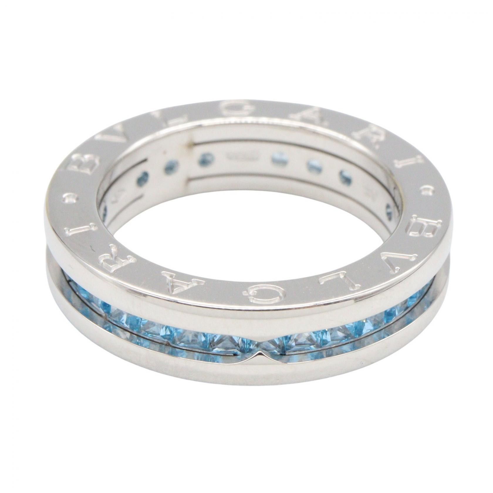 Bvlgari Bvlgari BVLGARI B-zero1 Au750 Blue Topaz Ring Size 50 Precious Metal Ring DUTY FREE for USA Size ONE SIZE - 2 Thumbnail