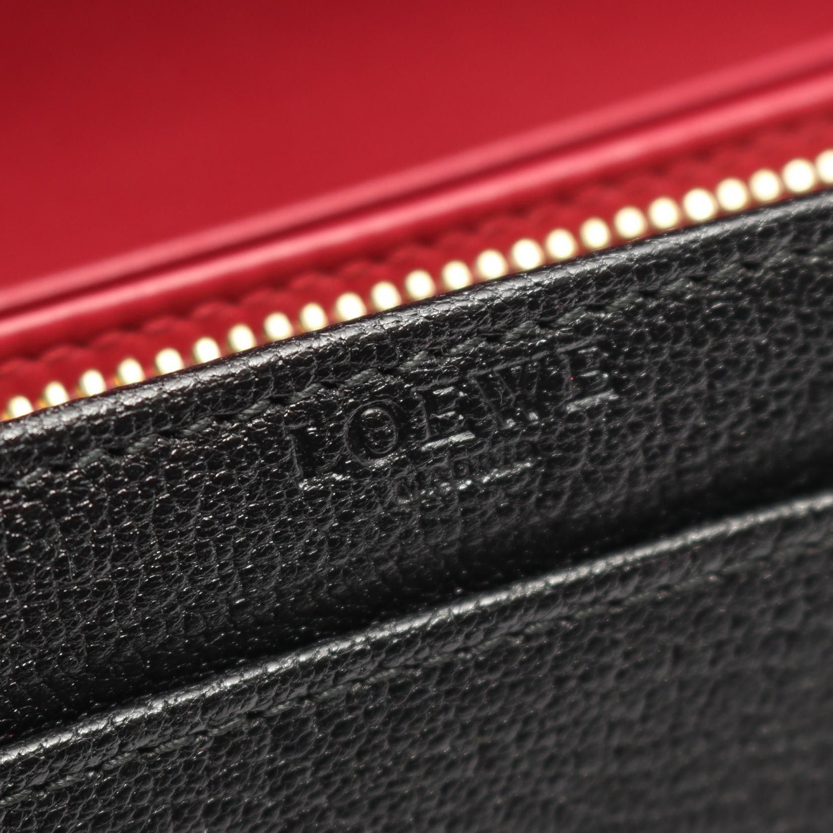 Loewe Loewe Loewe Anagram Leather Wallet Leather Short Wallet DUTY FREE for USA Size ONE SIZE - 4 Thumbnail