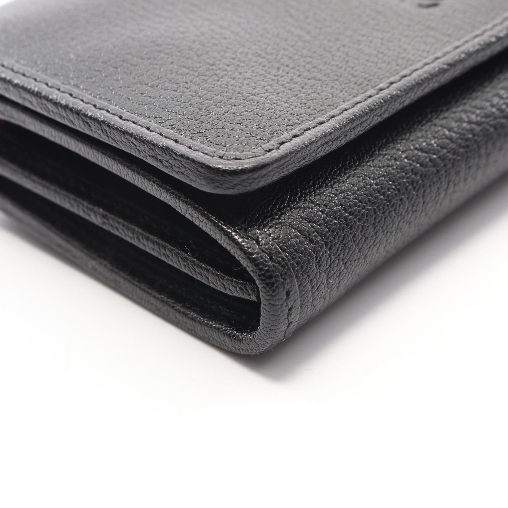 Loewe Loewe Loewe Anagram Leather Wallet Leather Short Wallet DUTY FREE for USA Size ONE SIZE - 6 Thumbnail