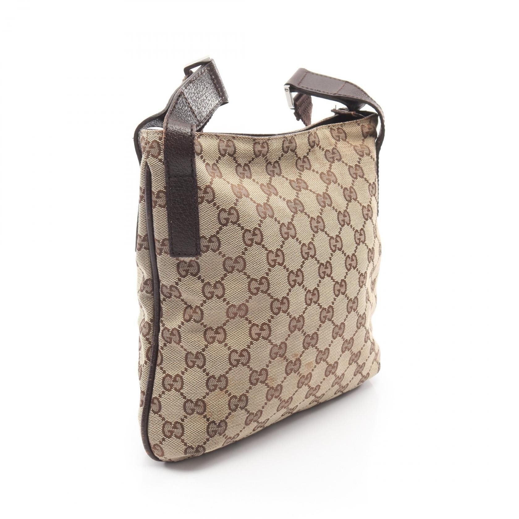 Gucci Gucci Gucci GG Canvas Shoulder Bag Textile Shoulder Bag 122793 DUTY FREE for USA Size ONE SIZE - 2 Thumbnail