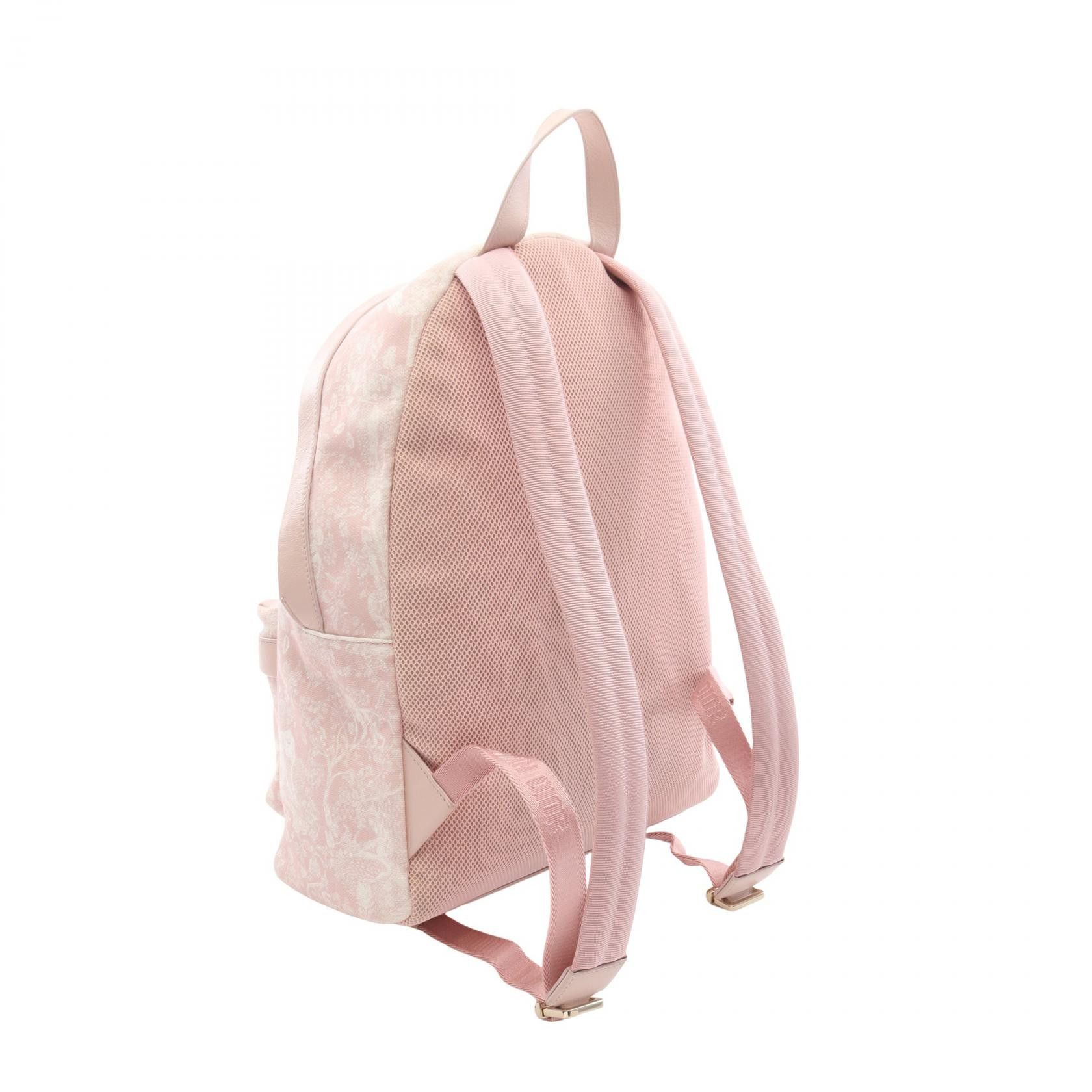 Dior Dior Dior Canvas Leather Backpack Textile Backpack DUTY FREE for USA Size ONE SIZE - 2 Thumbnail