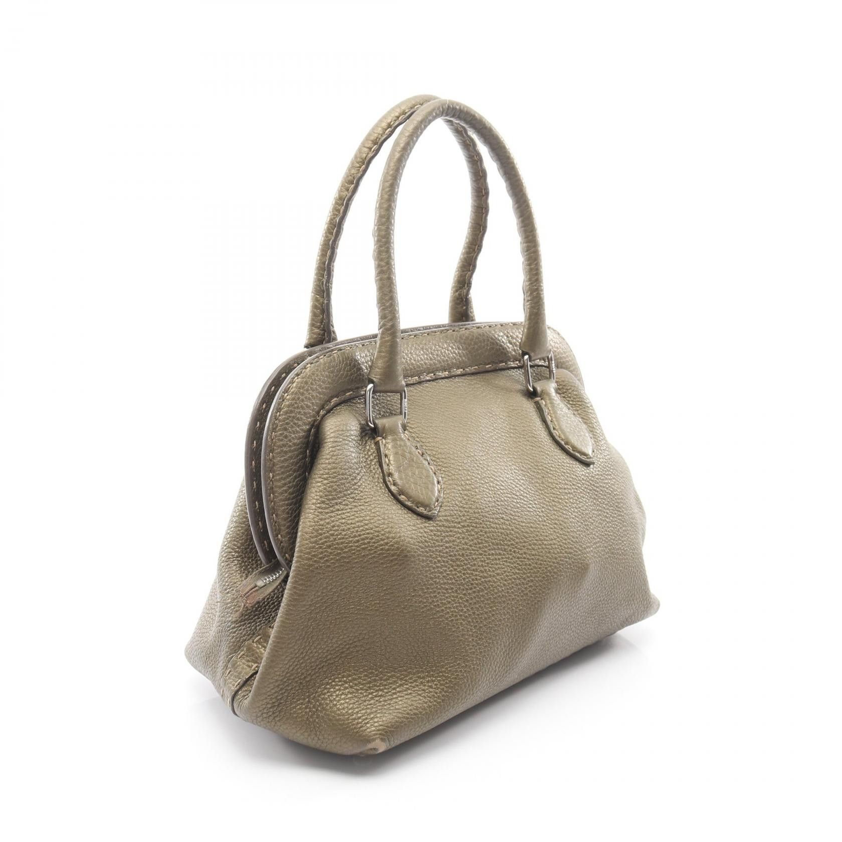 Fendi Fendi FENDI Selleria Leather Handbag Leather Handbag 8BN127 DUTY FREE for USA Size ONE SIZE - 2 Thumbnail