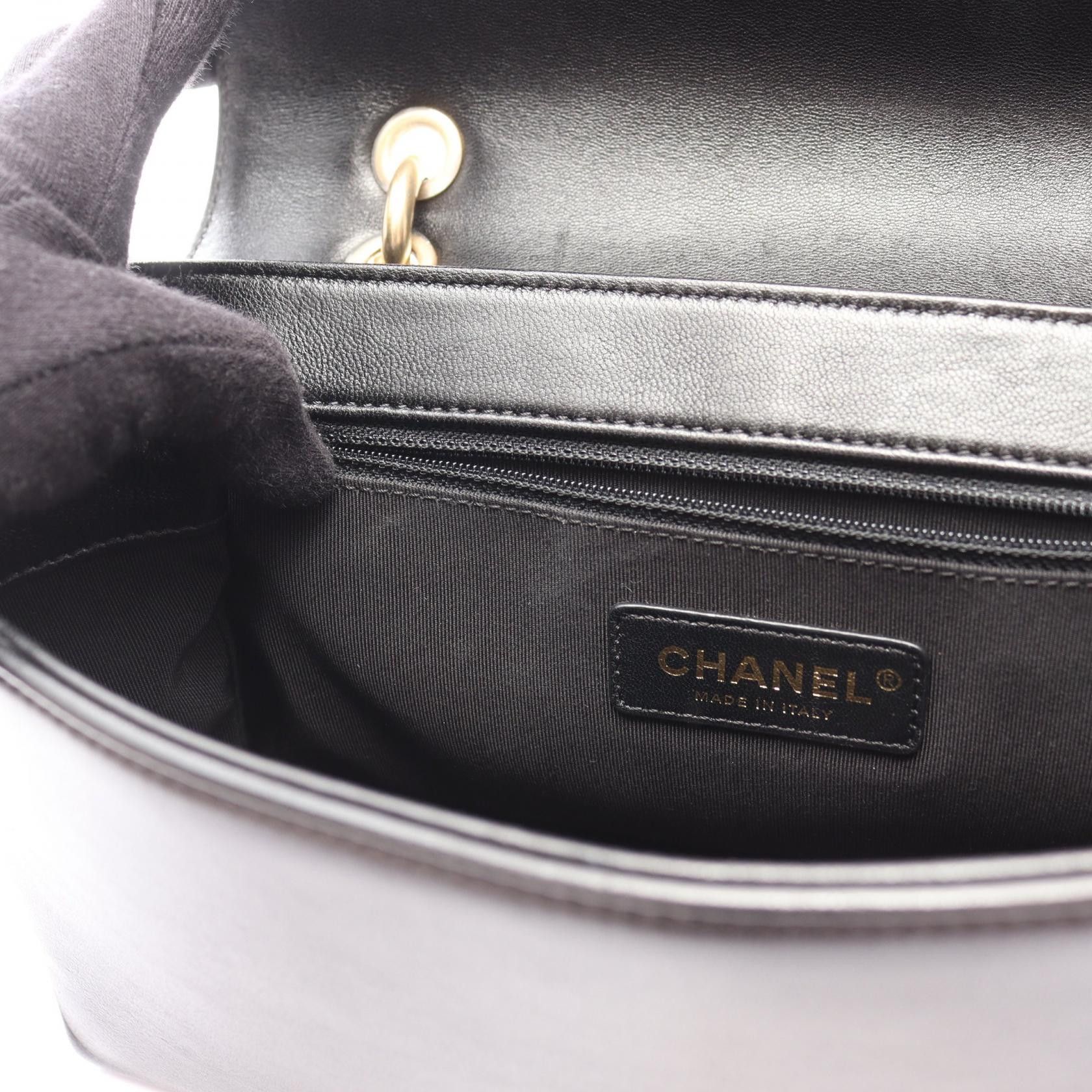 Chanel Chanel Chanel Top Handle V Stitch Lambskin Shoulder Bag Leather Shoulder Bag DUTY FREE for USA Size ONE SIZE - 7 Thumbnail