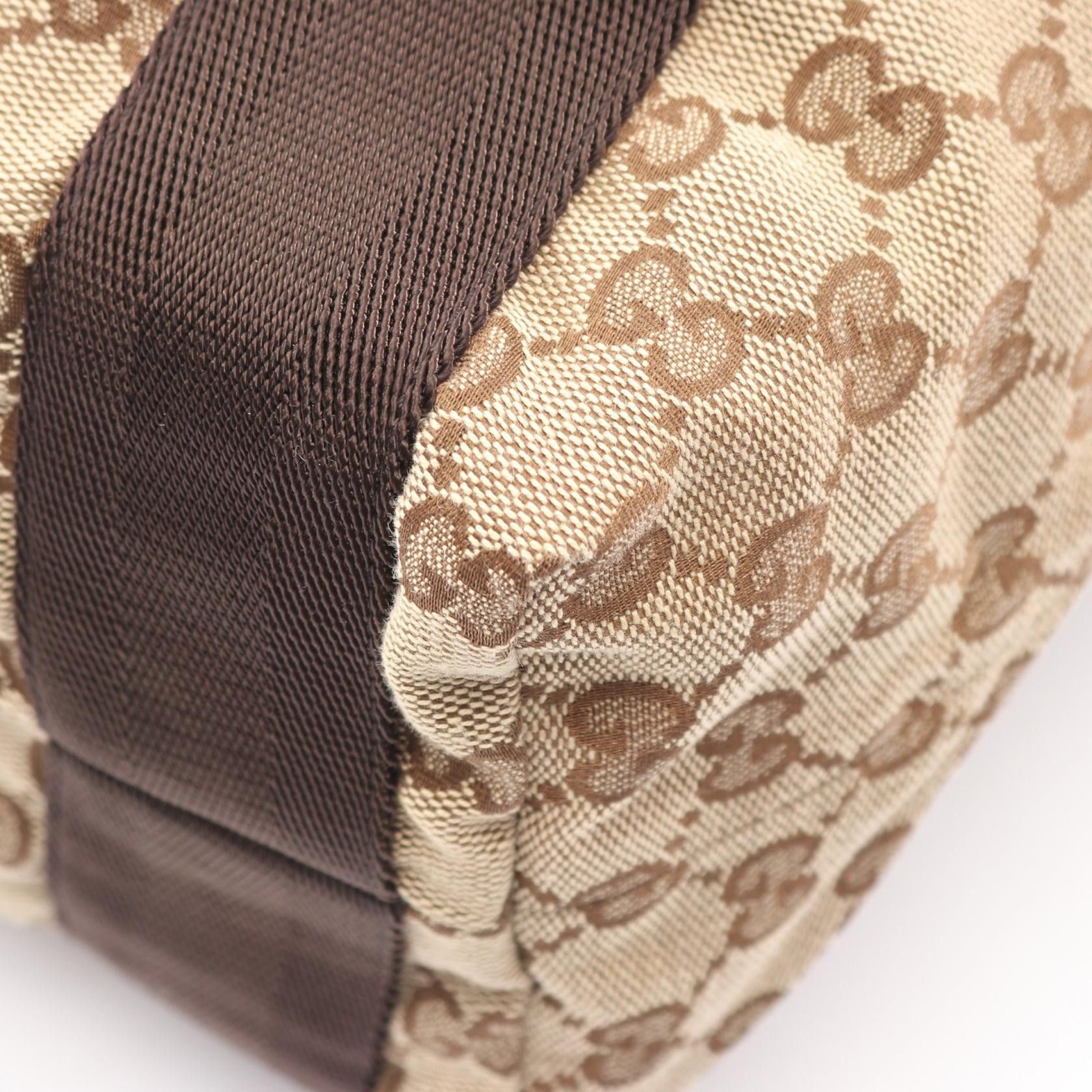 Gucci Gucci Gucci GG Canvas Tote Bag Textile Tote Bag 189669 DUTY FREE for USA Size ONE SIZE - 7 Thumbnail