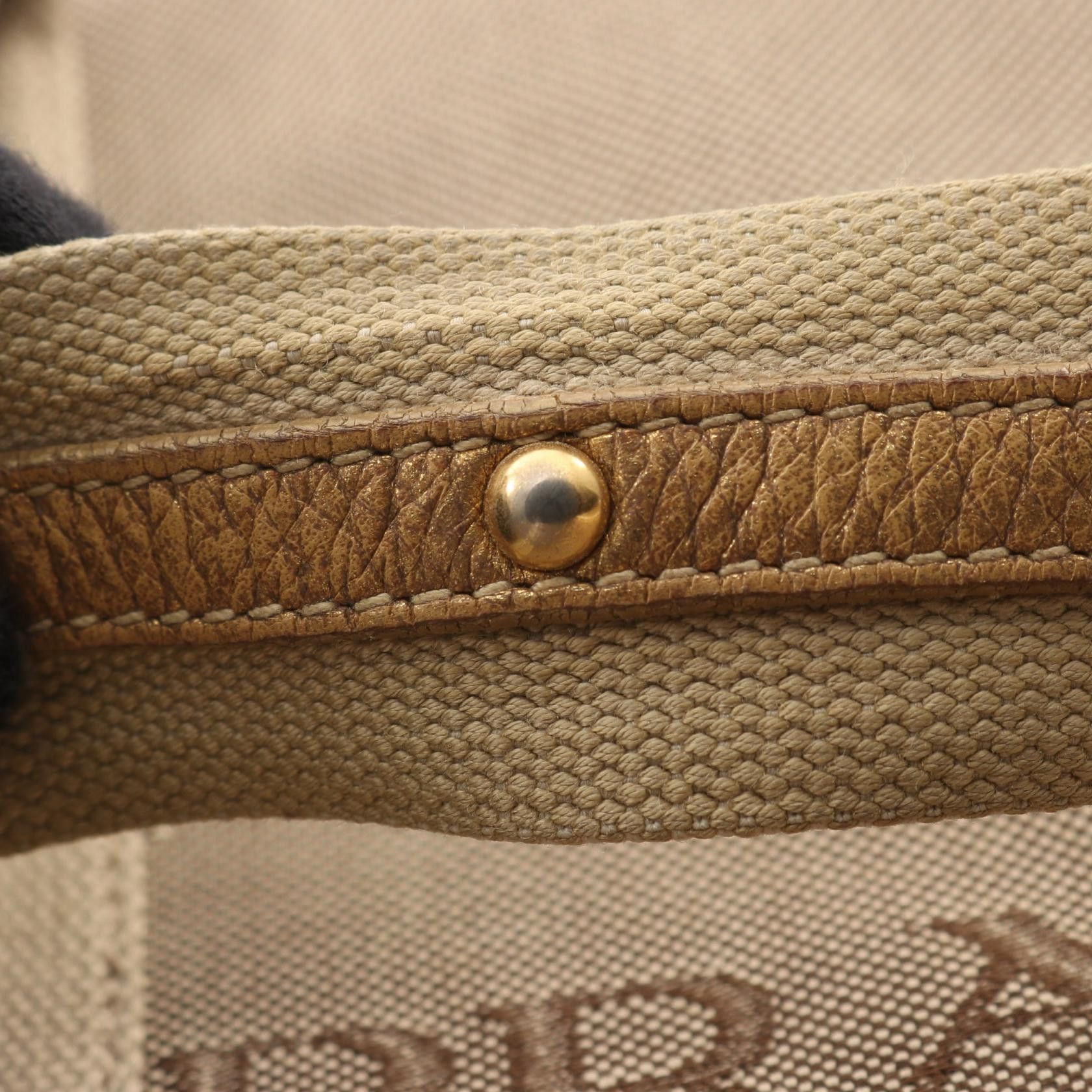 Prada Prada Prada Logo Jacquard Leather Handbag Textile Handbag BN1453 DUTY FREE for USA Size ONE SIZE - 8 Thumbnail