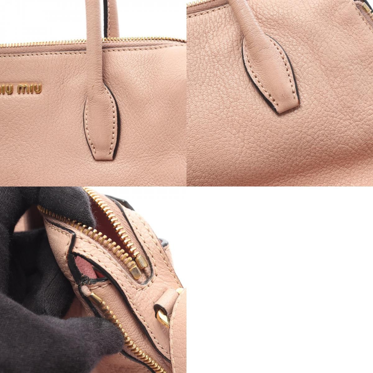 Miu Miu Miu Miu Miu Miu MADRAS leather 2way handbag Leather Handbag DUTY FREE for USA Size ONE SIZE - 10 Thumbnail