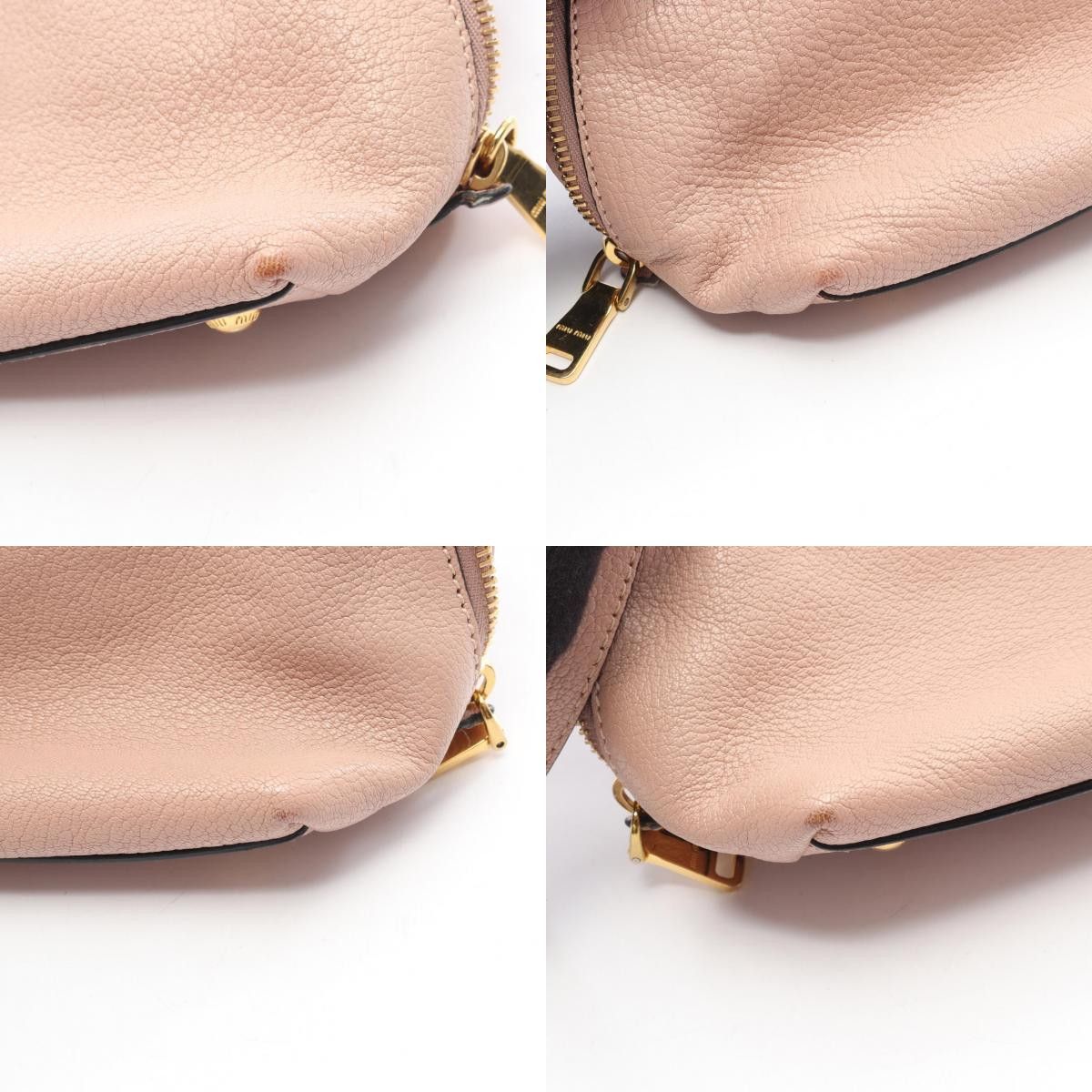 Miu Miu Miu Miu Miu Miu MADRAS leather 2way handbag Leather Handbag DUTY FREE for USA Size ONE SIZE - 9 Thumbnail